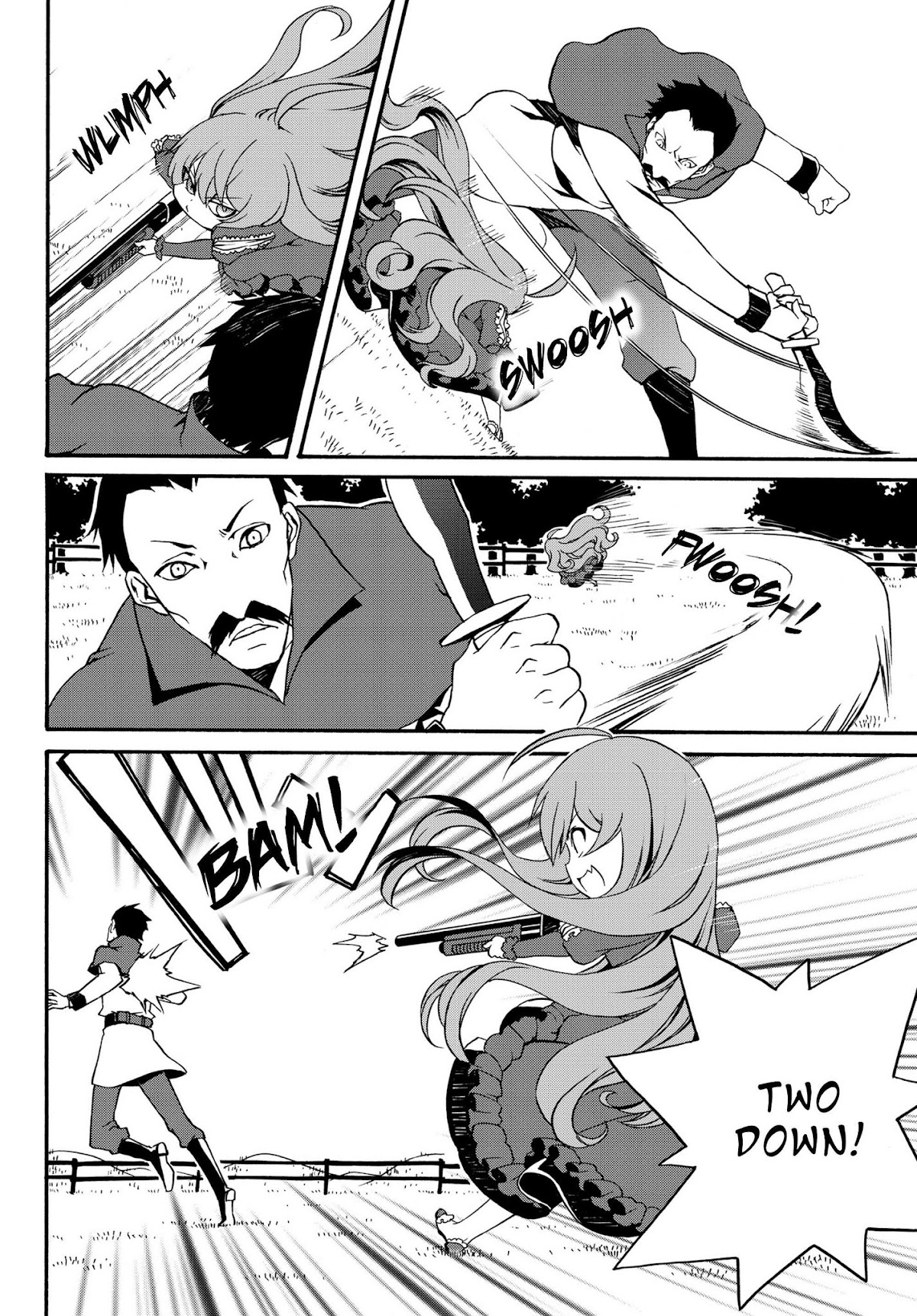 The Villainess Will Crush Her Destruction End Through Modern Firepower Chapter 10 page 4 - Chapter 10: The Villainess vs. the Livestock Burglars (Second Part)