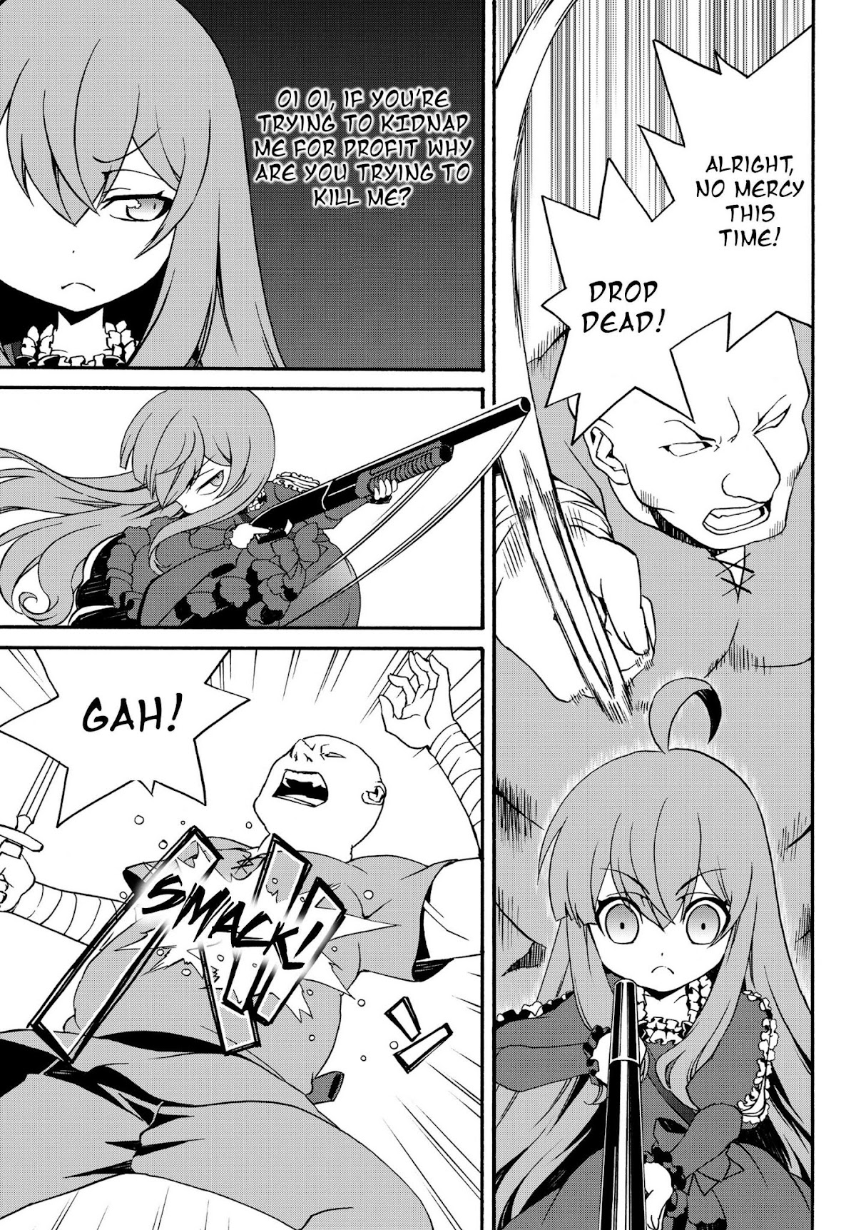 The Villainess Will Crush Her Destruction End Through Modern Firepower Chapter 10 page 5 - Chapter 10: The Villainess vs. the Livestock Burglars (Second Part)