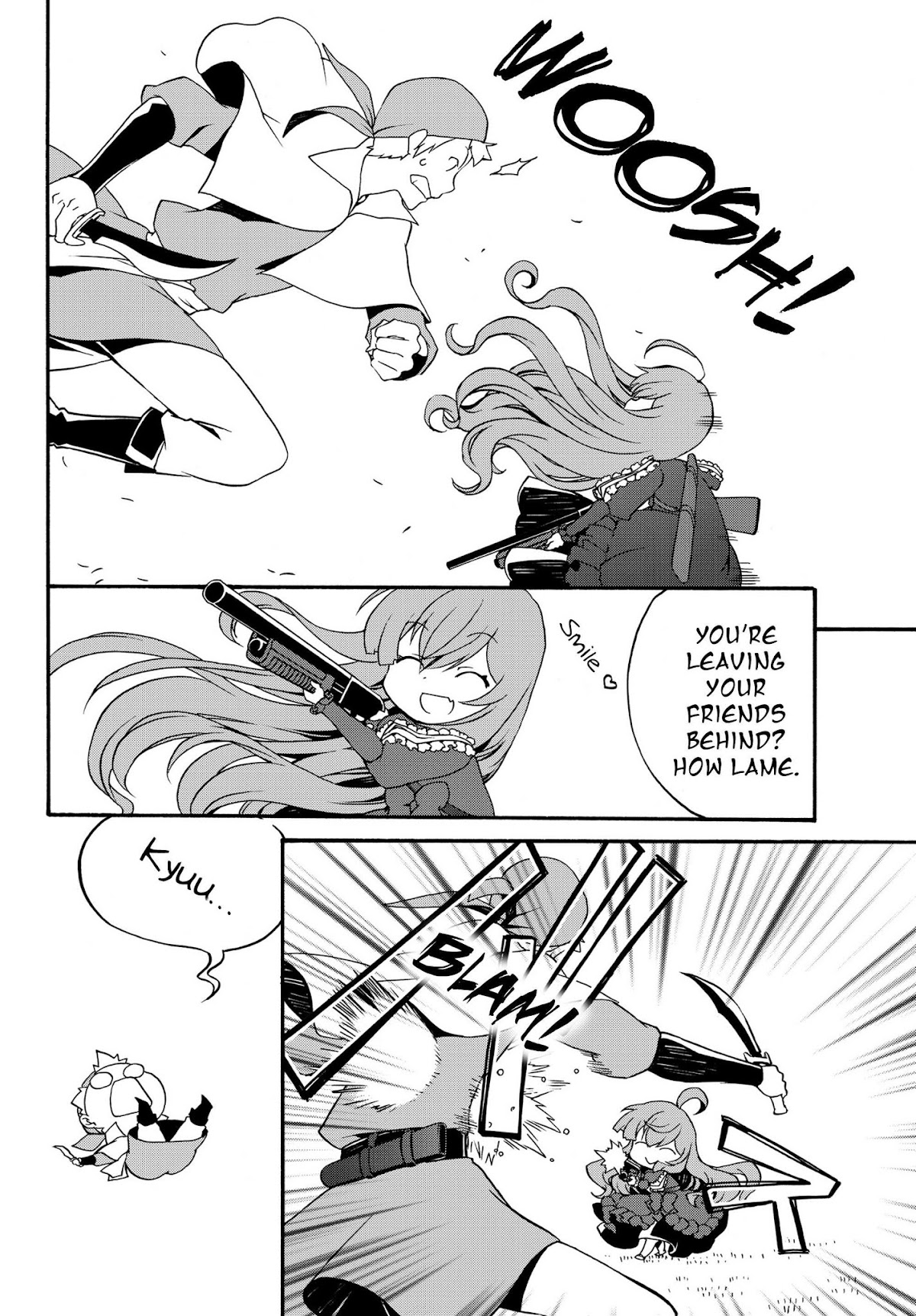 The Villainess Will Crush Her Destruction End Through Modern Firepower Chapter 10 page 8 - Chapter 10: The Villainess vs. the Livestock Burglars (Second Part)