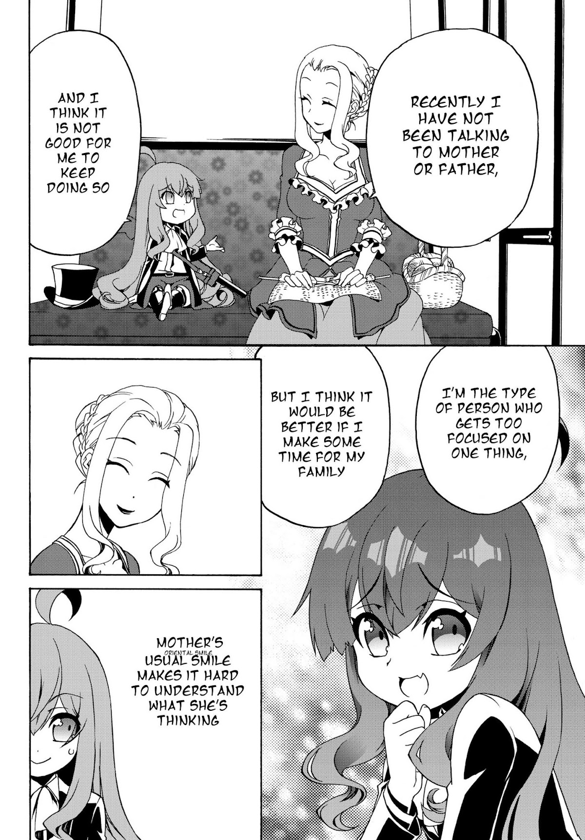 The Villainess Will Crush Her Destruction End Through Modern Firepower Chapter 13 page 4 - Chapter 13: The Villainess Looks Up to her Mother