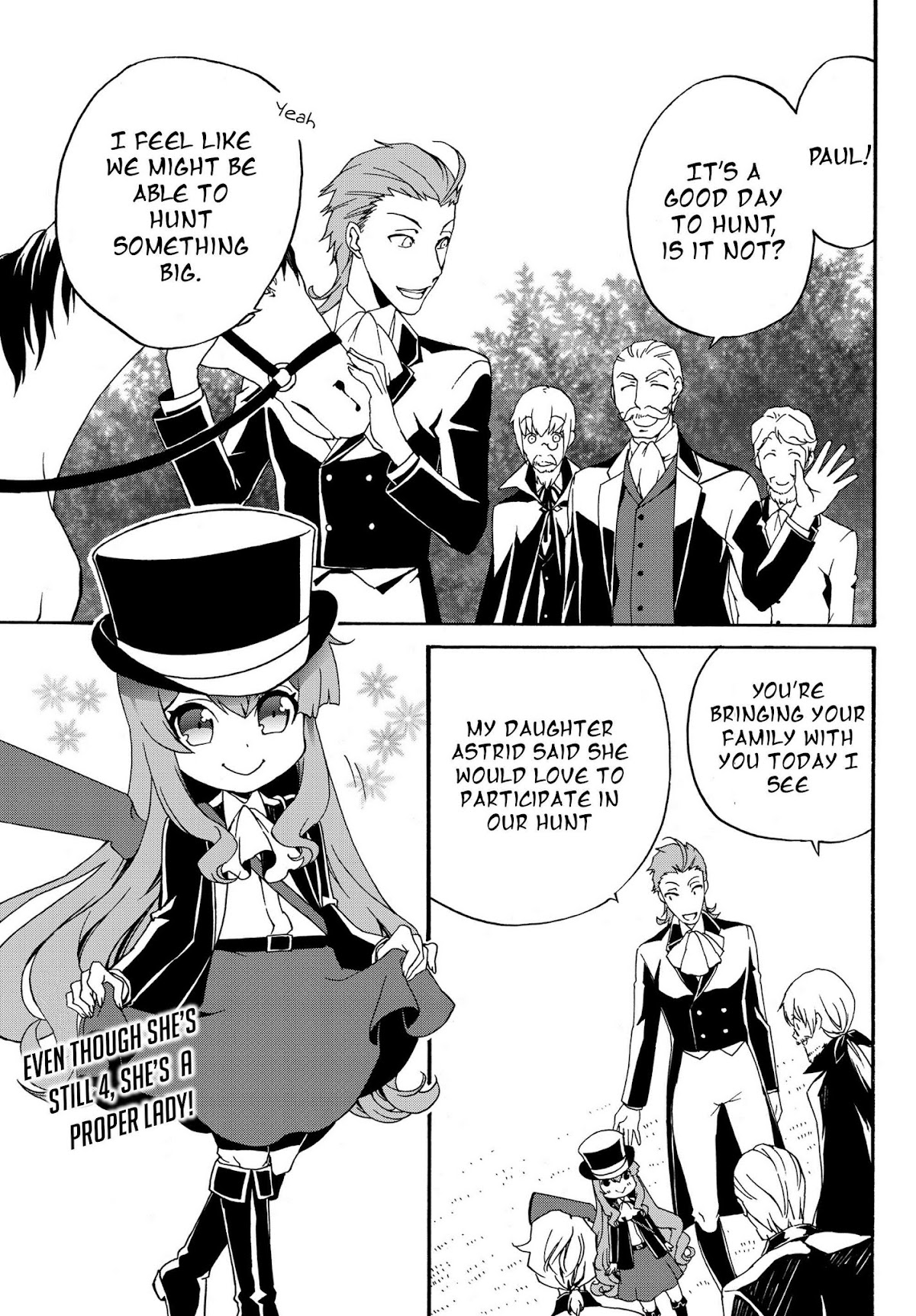 The Villainess Will Crush Her Destruction End Through Modern Firepower Chapter 14 page 1 - Chapter 14: The Villainess Goes on a Hunt (First Part)