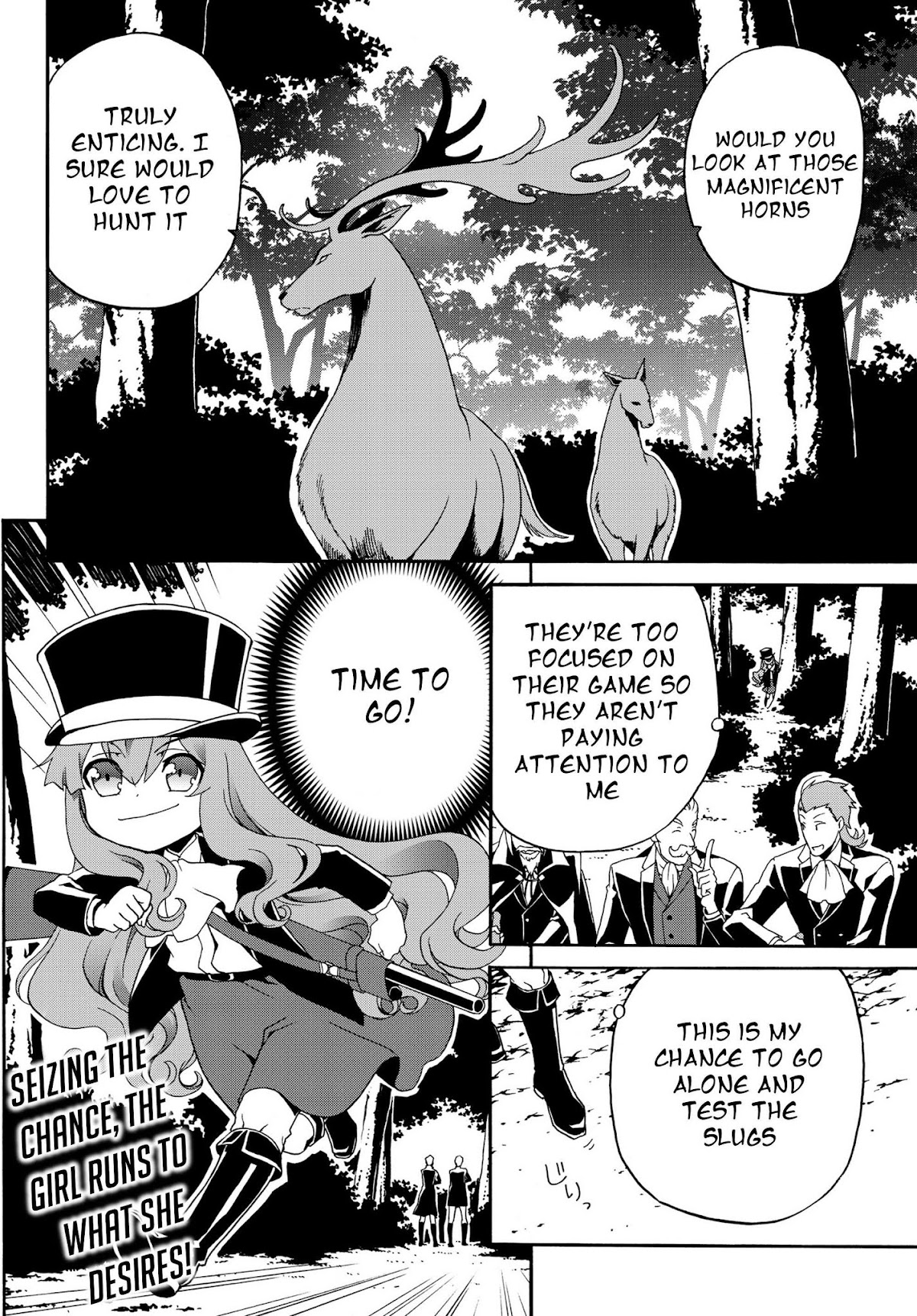 The Villainess Will Crush Her Destruction End Through Modern Firepower Chapter 15 page 12 - Chapter 15: The Villainess Goes on a Hunt (Second Part)