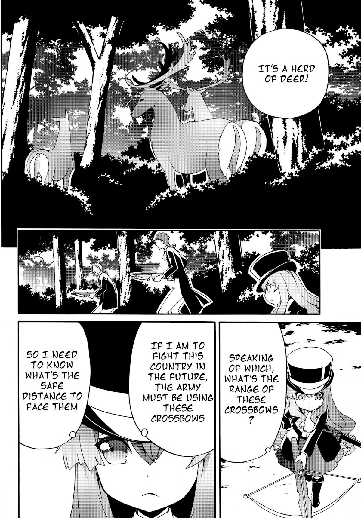The Villainess Will Crush Her Destruction End Through Modern Firepower Chapter 15 page 6 - Chapter 15: The Villainess Goes on a Hunt (Second Part)