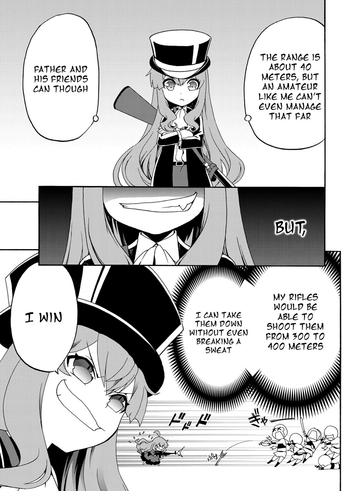 The Villainess Will Crush Her Destruction End Through Modern Firepower Chapter 15 page 9 - Chapter 15: The Villainess Goes on a Hunt (Second Part)