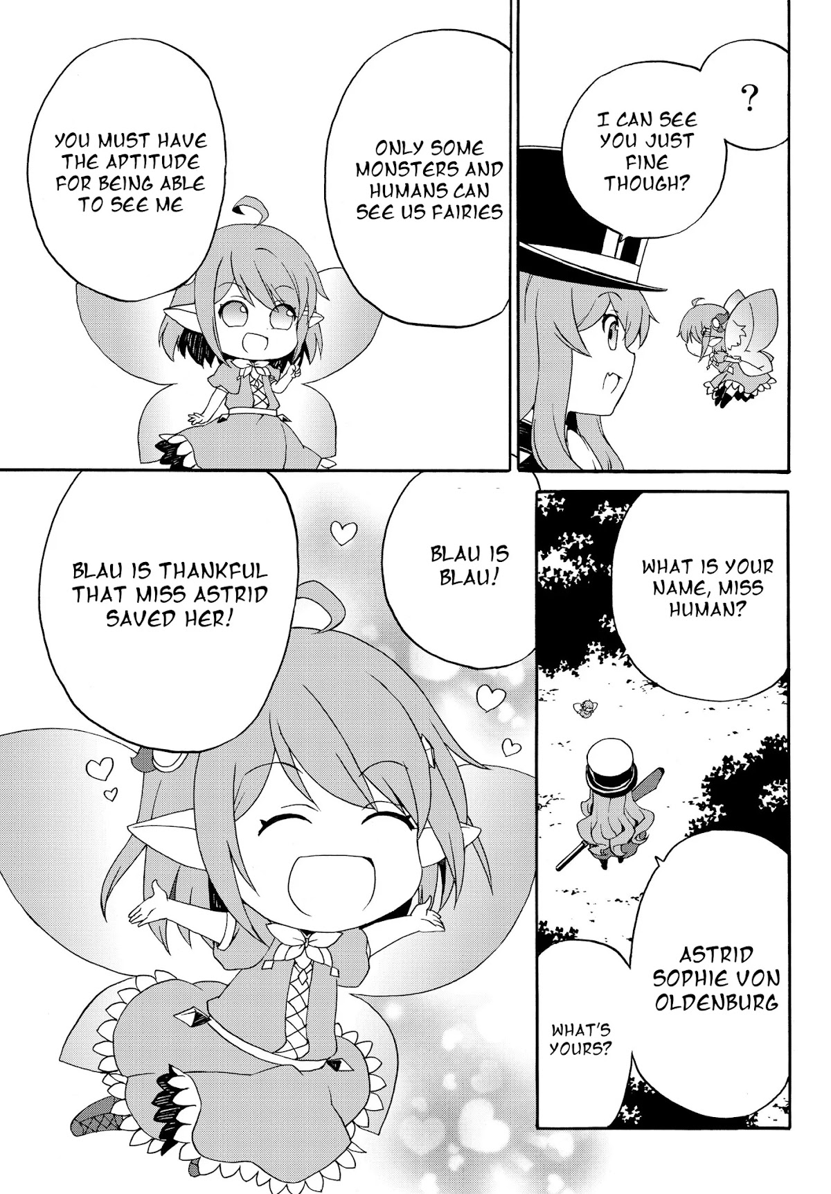 The Villainess Will Crush Her Destruction End Through Modern Firepower Chapter 17 page 2 - Chapter 17: An Encounter with a Fairy ♡ (Second Part)