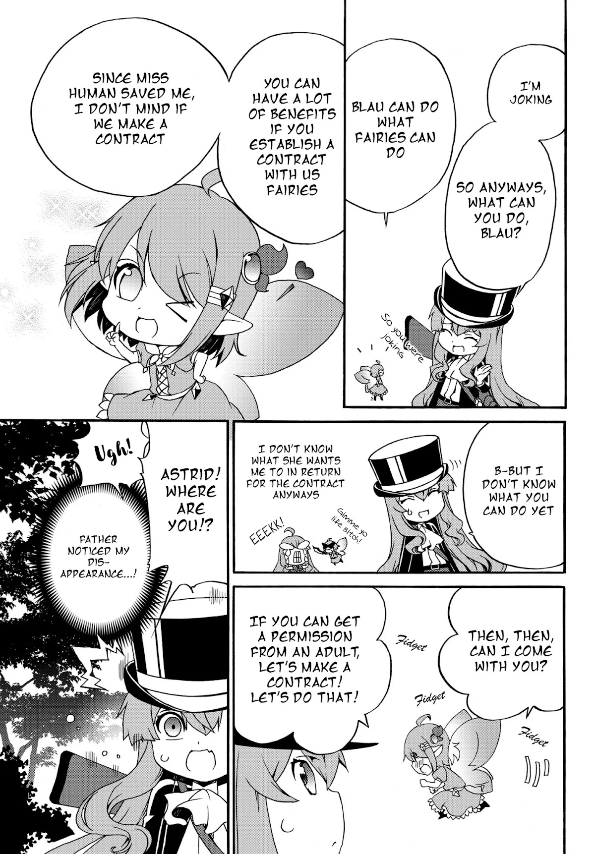 The Villainess Will Crush Her Destruction End Through Modern Firepower Chapter 17 page 4 - Chapter 17: An Encounter with a Fairy ♡ (Second Part)