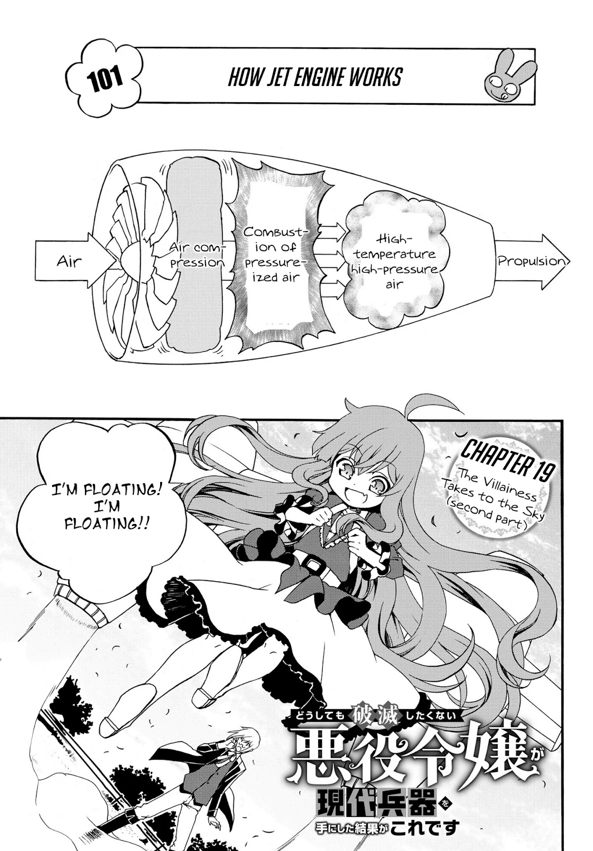 The Villainess Will Crush Her Destruction End Through Modern Firepower Chapter 19 page 1 - Chapter 19: The Villainess Takes to the Sky (second part)