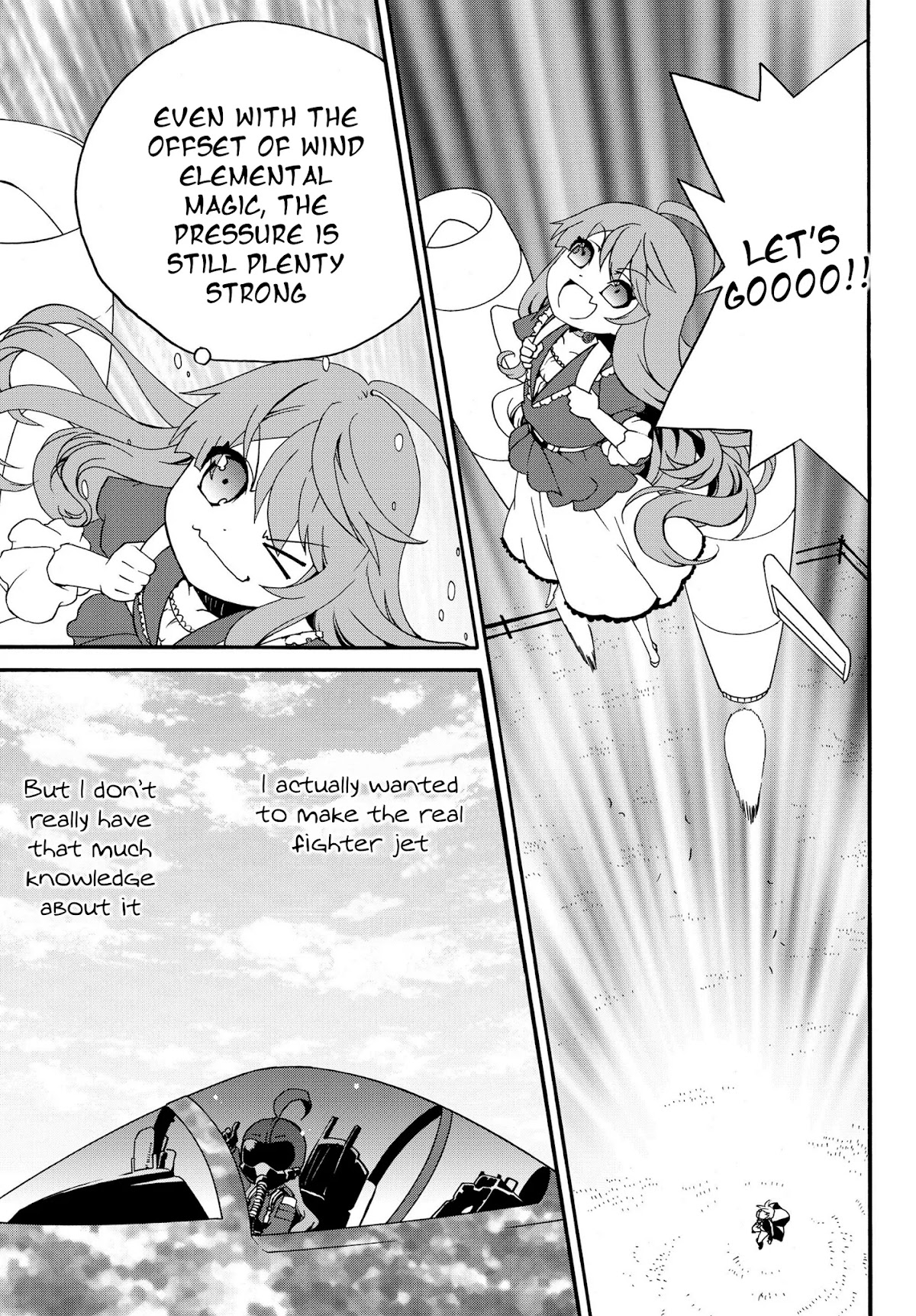 The Villainess Will Crush Her Destruction End Through Modern Firepower Chapter 19 page 3 - Chapter 19: The Villainess Takes to the Sky (second part)