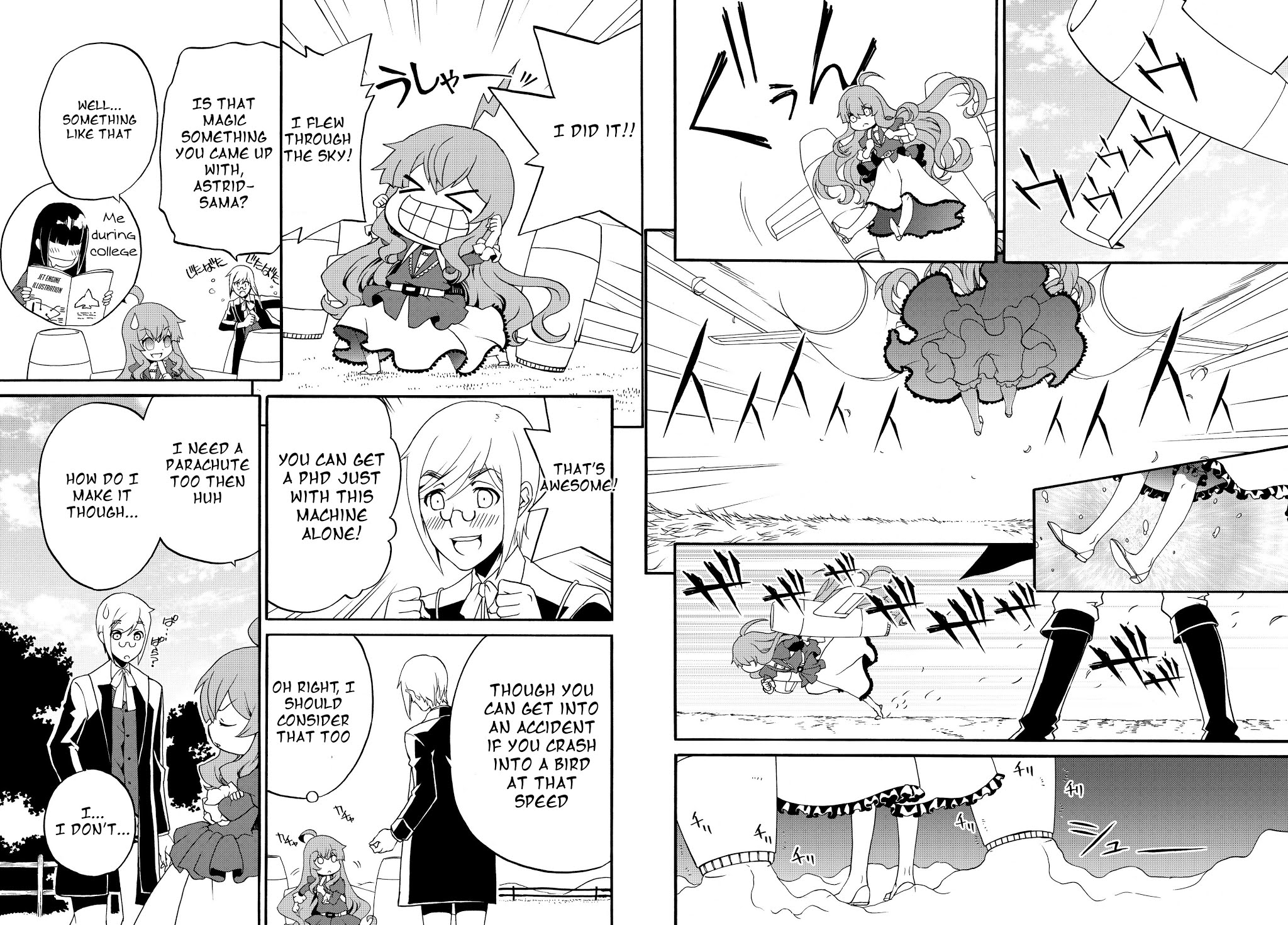 The Villainess Will Crush Her Destruction End Through Modern Firepower Chapter 19 page 5 - Chapter 19: The Villainess Takes to the Sky (second part)