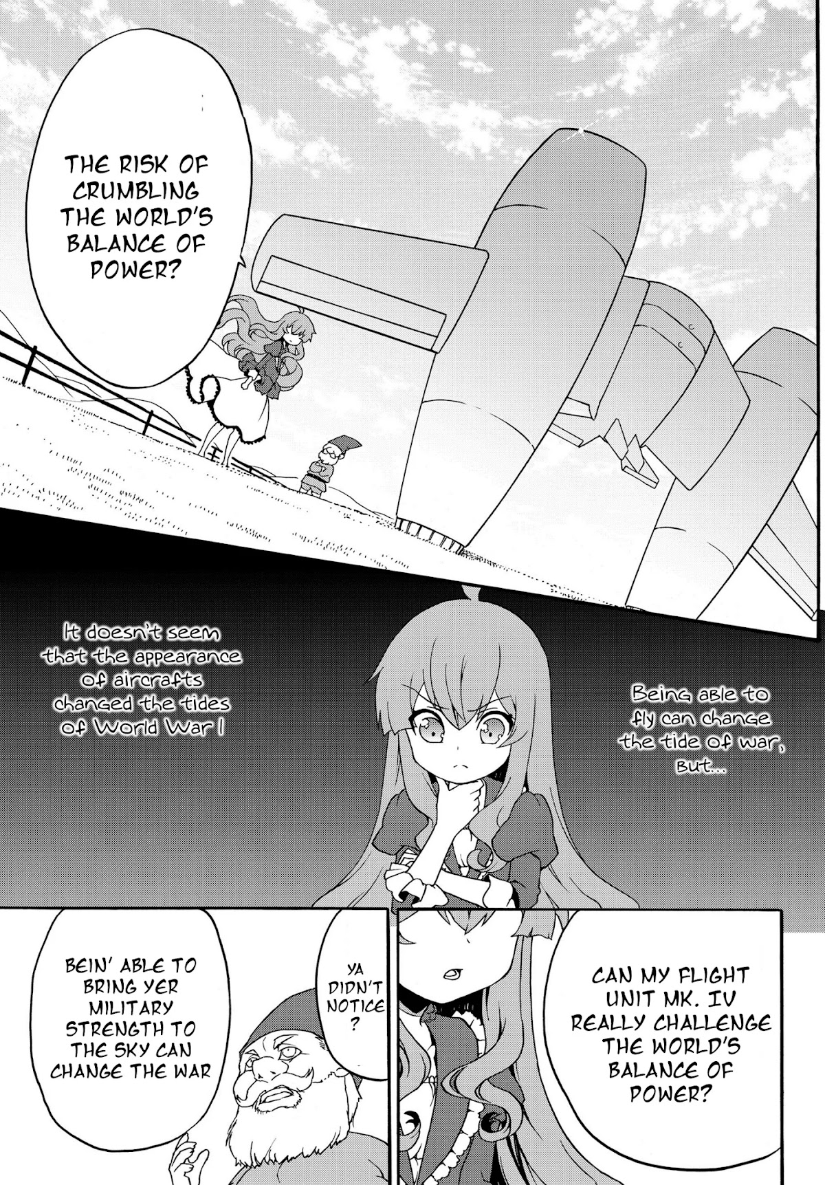 The Villainess Will Crush Her Destruction End Through Modern Firepower Chapter 19 page 7 - Chapter 19: The Villainess Takes to the Sky (second part)