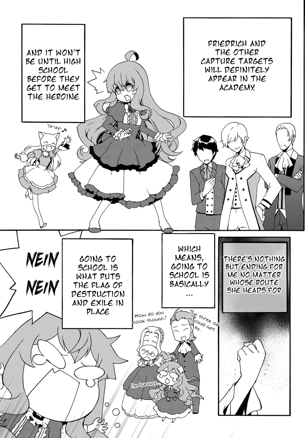 The Villainess Will Crush Her Destruction End Through Modern Firepower Chapter 20 page 3 - Chapter 20: The Villainess Finally Goes to School (first part)