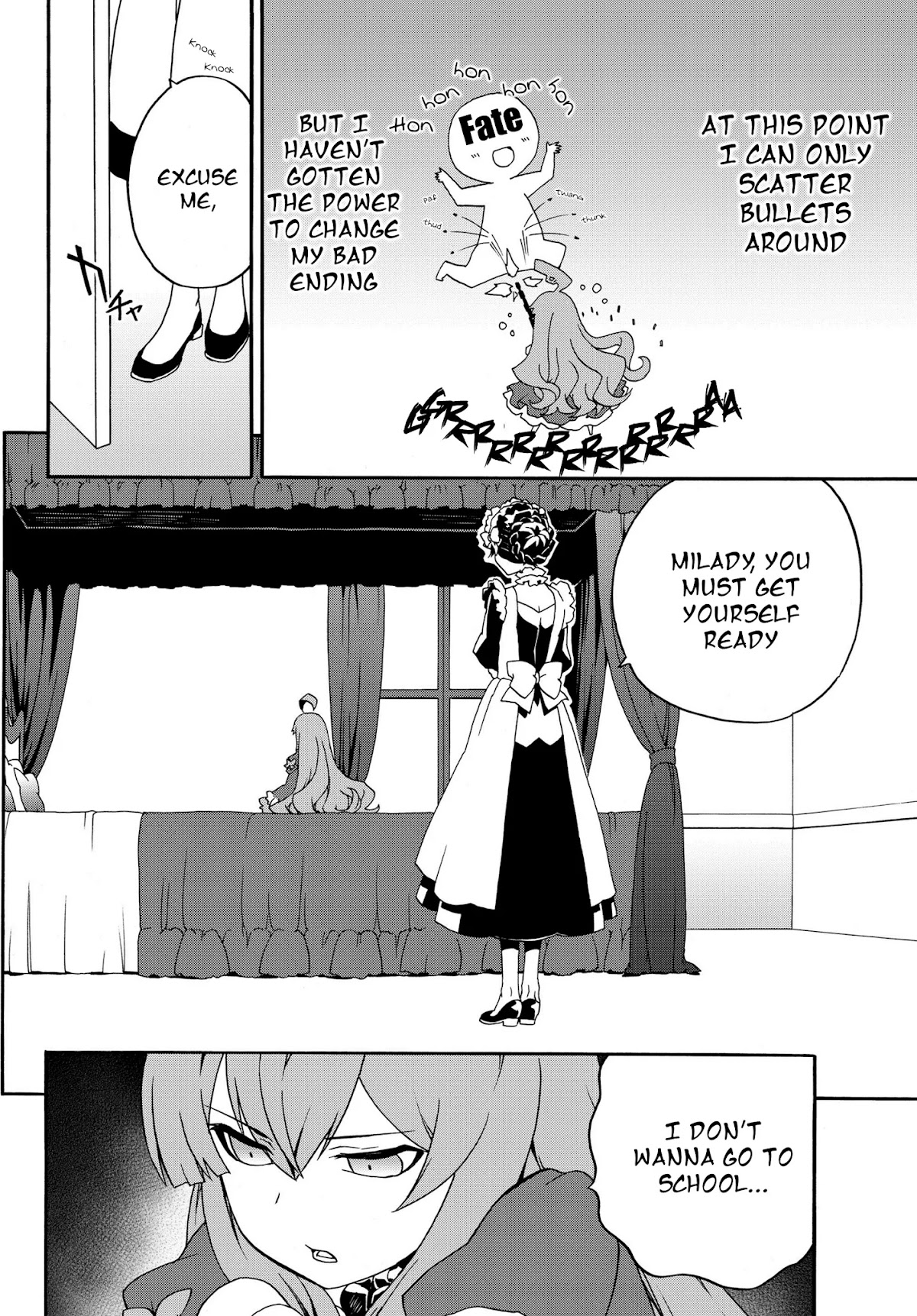 The Villainess Will Crush Her Destruction End Through Modern Firepower Chapter 20 page 4 - Chapter 20: The Villainess Finally Goes to School (first part)