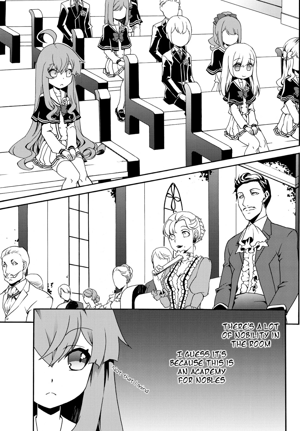 The Villainess Will Crush Her Destruction End Through Modern Firepower Chapter 20 page 9 - Chapter 20: The Villainess Finally Goes to School (first part)