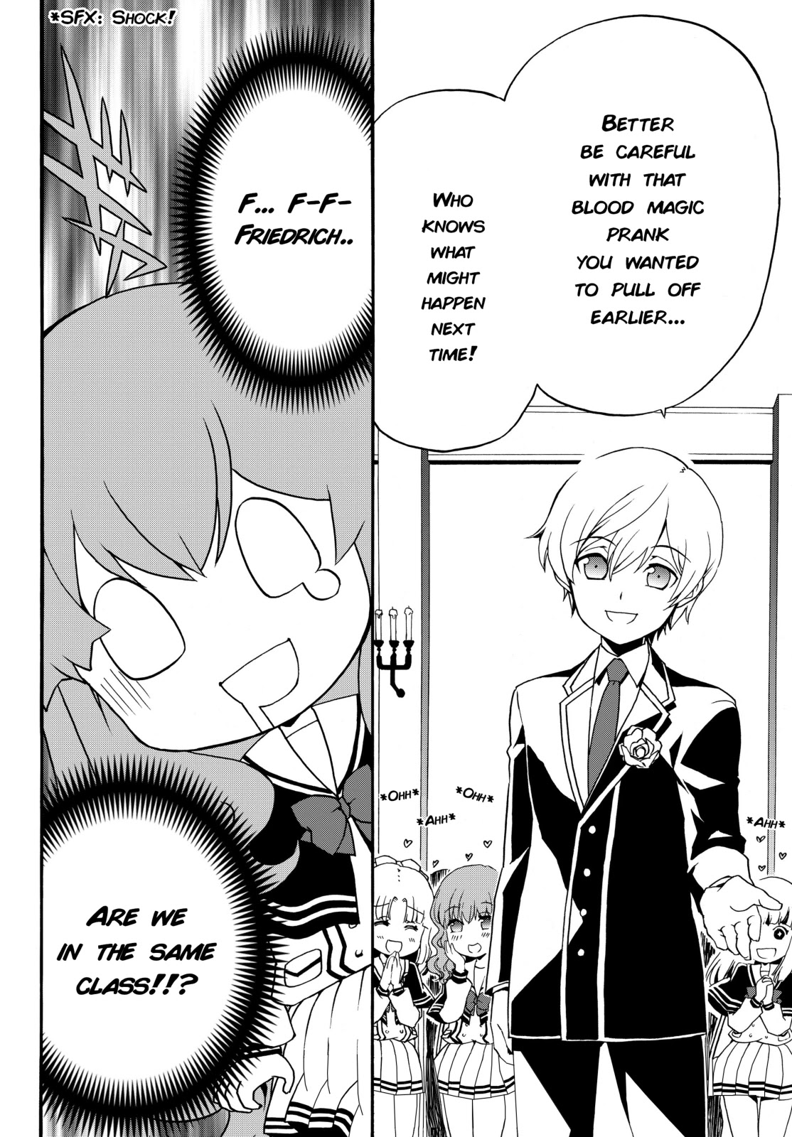 The Villainess Will Crush Her Destruction End Through Modern Firepower Chapter 21 page 10 - Chapter 21: The Villainess Finally Goes to School (Second part)