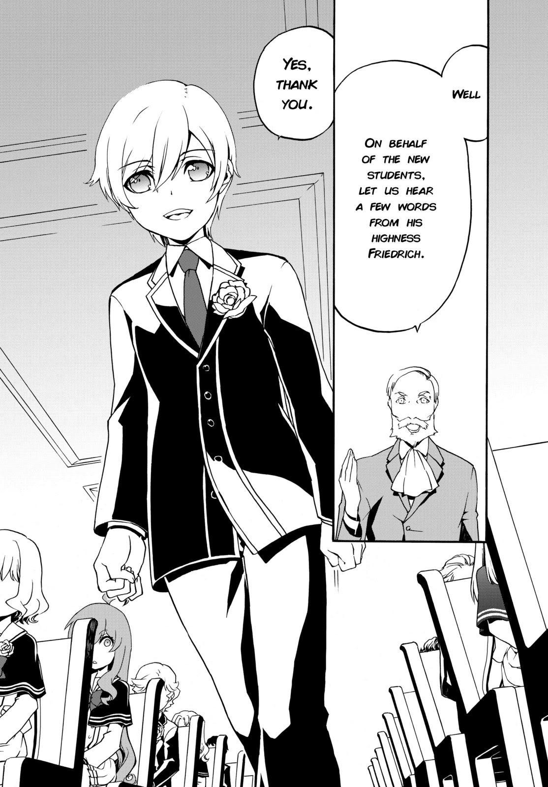 The Villainess Will Crush Her Destruction End Through Modern Firepower Chapter 21 page 2 - Chapter 21: The Villainess Finally Goes to School (Second part)