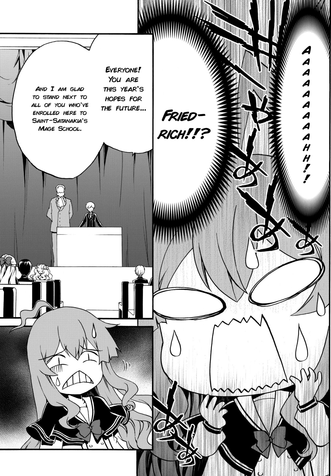 The Villainess Will Crush Her Destruction End Through Modern Firepower Chapter 21 page 3 - Chapter 21: The Villainess Finally Goes to School (Second part)