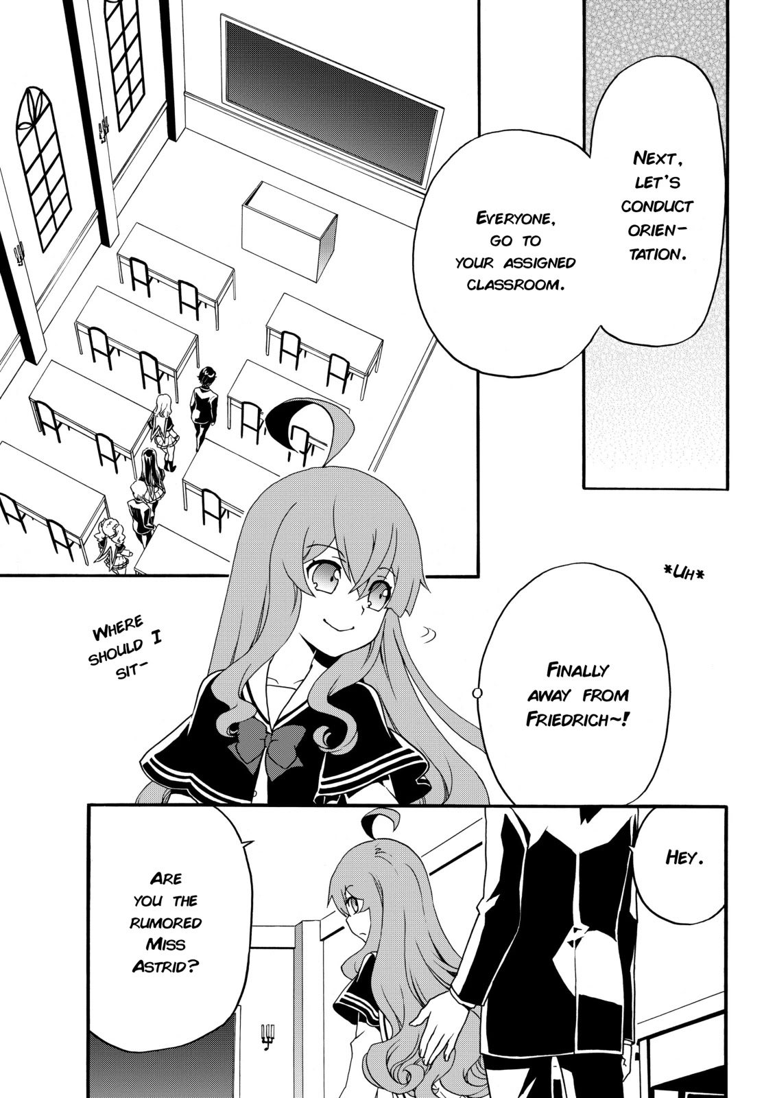The Villainess Will Crush Her Destruction End Through Modern Firepower Chapter 21 page 9 - Chapter 21: The Villainess Finally Goes to School (Second part)