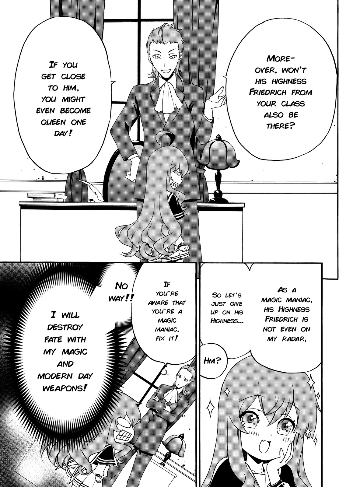 The Villainess Will Crush Her Destruction End Through Modern Firepower Chapter 23 page 7 - Chapter 23: The Villainess Is Now In Enemy Territory (Second part)