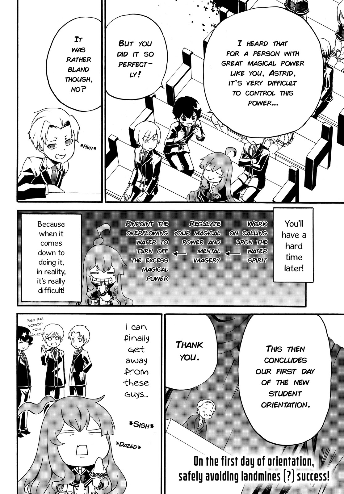 The Villainess Will Crush Her Destruction End Through Modern Firepower Chapter 24 page 11 - Chapter 24: New Student Orientation (First part)