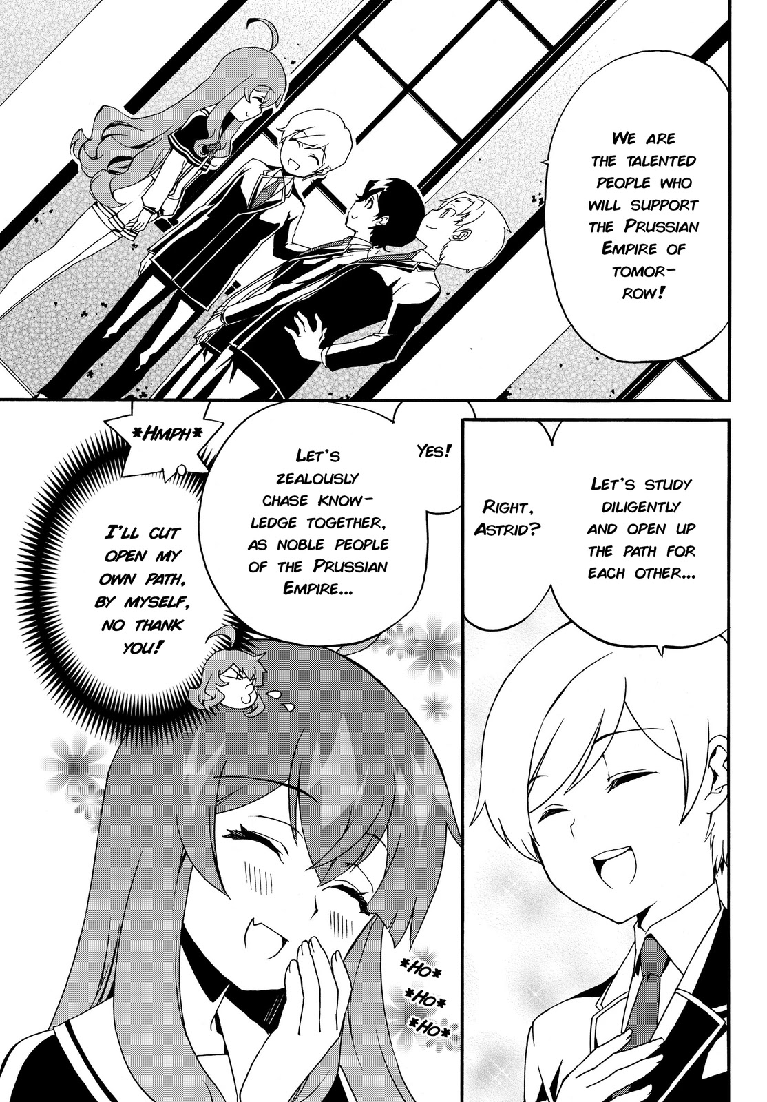 The Villainess Will Crush Her Destruction End Through Modern Firepower Chapter 24 page 5 - Chapter 24: New Student Orientation (First part)
