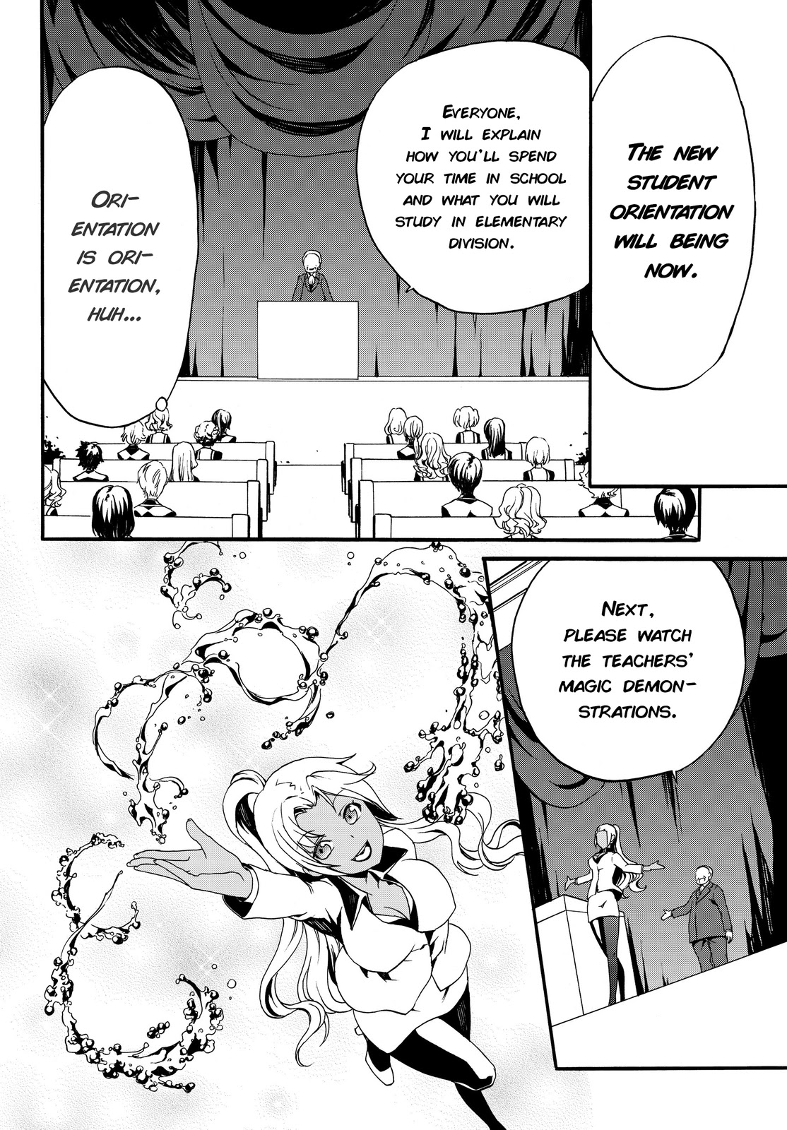 The Villainess Will Crush Her Destruction End Through Modern Firepower Chapter 24 page 6 - Chapter 24: New Student Orientation (First part)