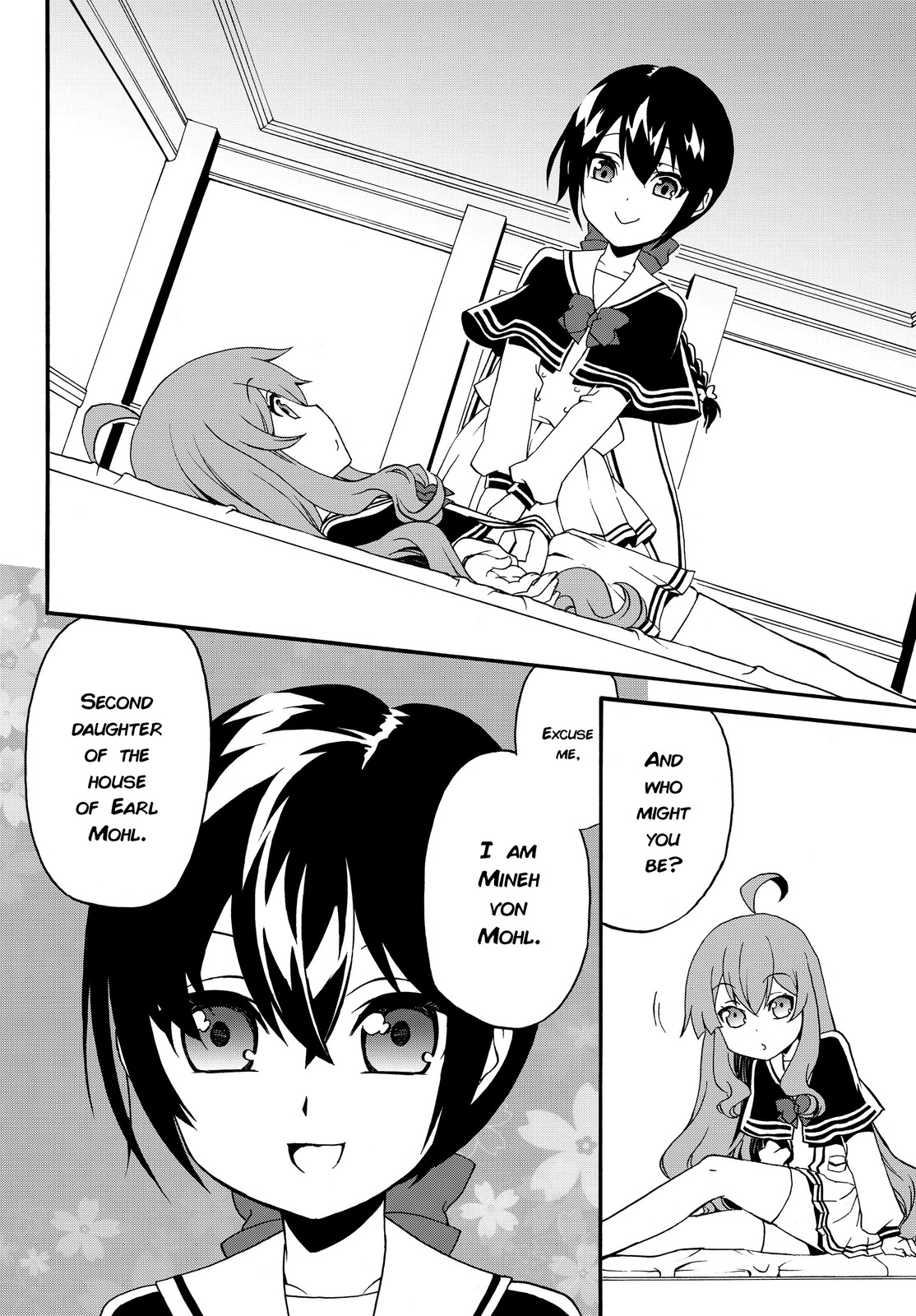 The Villainess Will Crush Her Destruction End Through Modern Firepower Chapter 25 page 2 - Chapter 25: New Student Orientation (Second part)