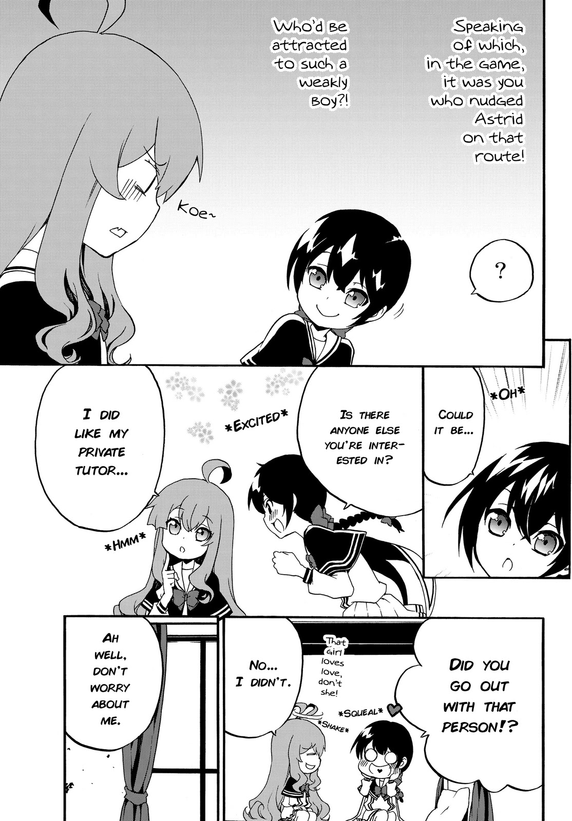 The Villainess Will Crush Her Destruction End Through Modern Firepower Chapter 25 page 5 - Chapter 25: New Student Orientation (Second part)