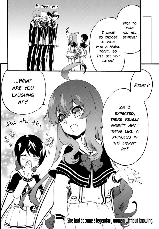 The Villainess Will Crush Her Destruction End Through Modern Firepower Chapter 30 page 10 - Chapter 30: Library Princess (Second part)