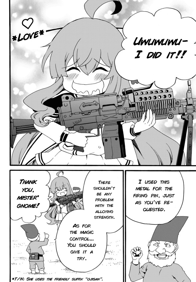The Villainess Will Crush Her Destruction End Through Modern Firepower Chapter 32 page 4 - Chapter 32: Wanting to Save Money (Second part)
