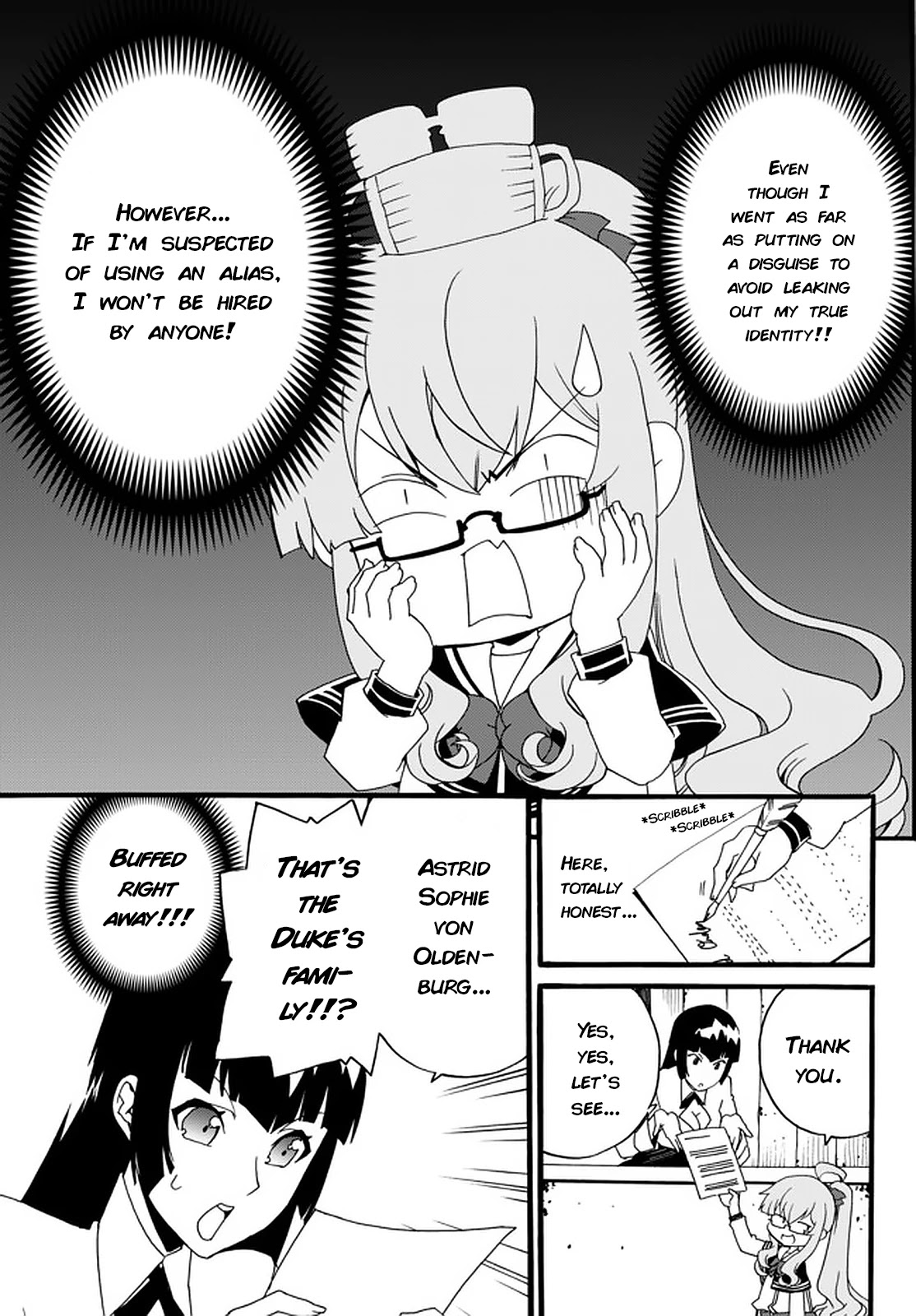 The Villainess Will Crush Her Destruction End Through Modern Firepower Chapter 33 page 7 - Chapter 33: The Villainess of the Adventurer's Guild (First part)