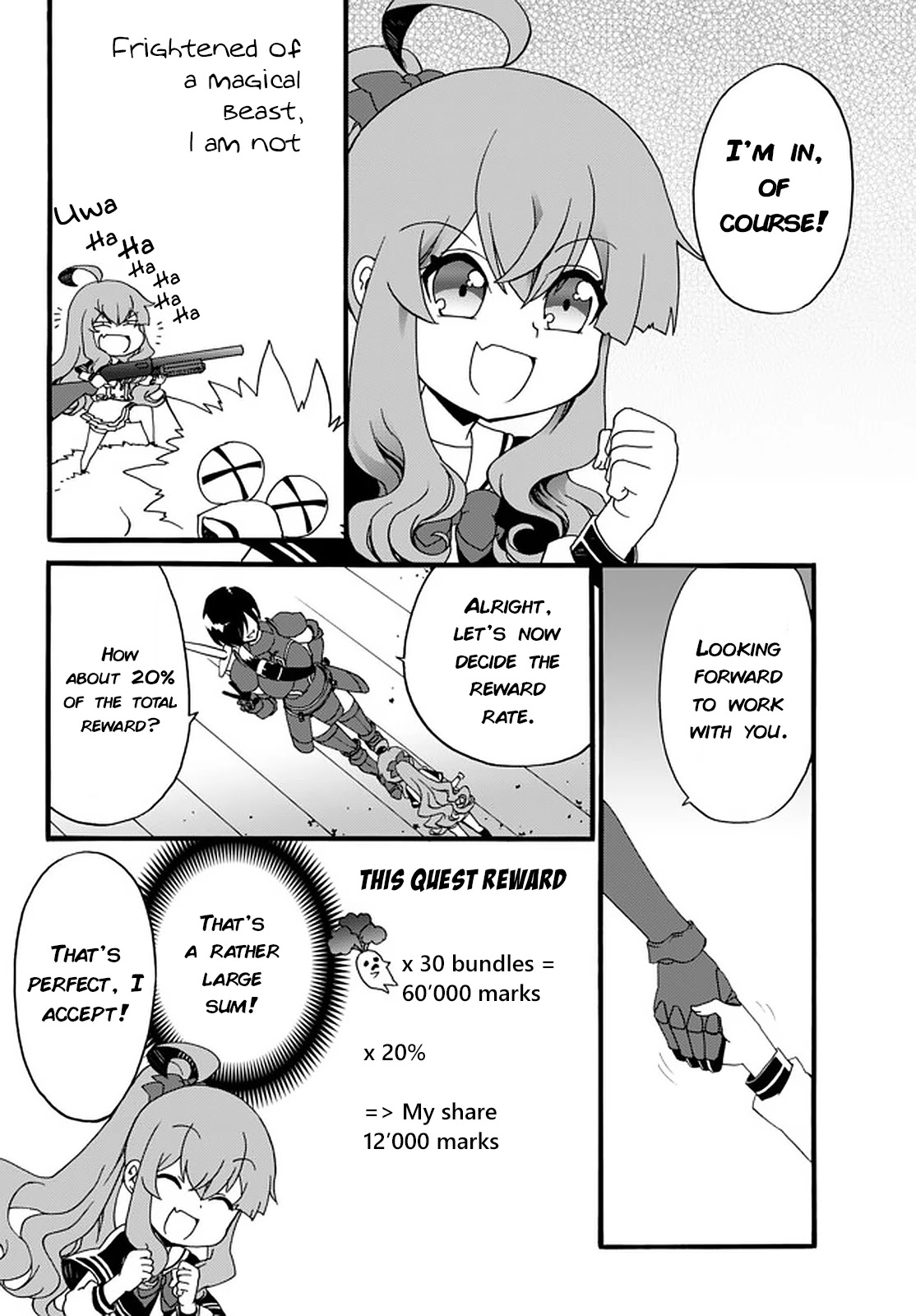 The Villainess Will Crush Her Destruction End Through Modern Firepower Chapter 34 page 6 - Chapter 34: The Villainess of the Adventurer's Guild (Second part)