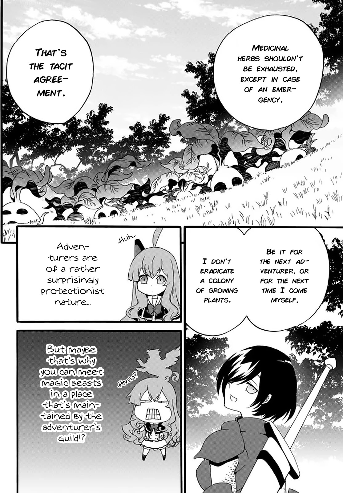 The Villainess Will Crush Her Destruction End Through Modern Firepower Chapter 35 page 4 - Chapter 35: The Villainess is Gathering Herbs (First part)