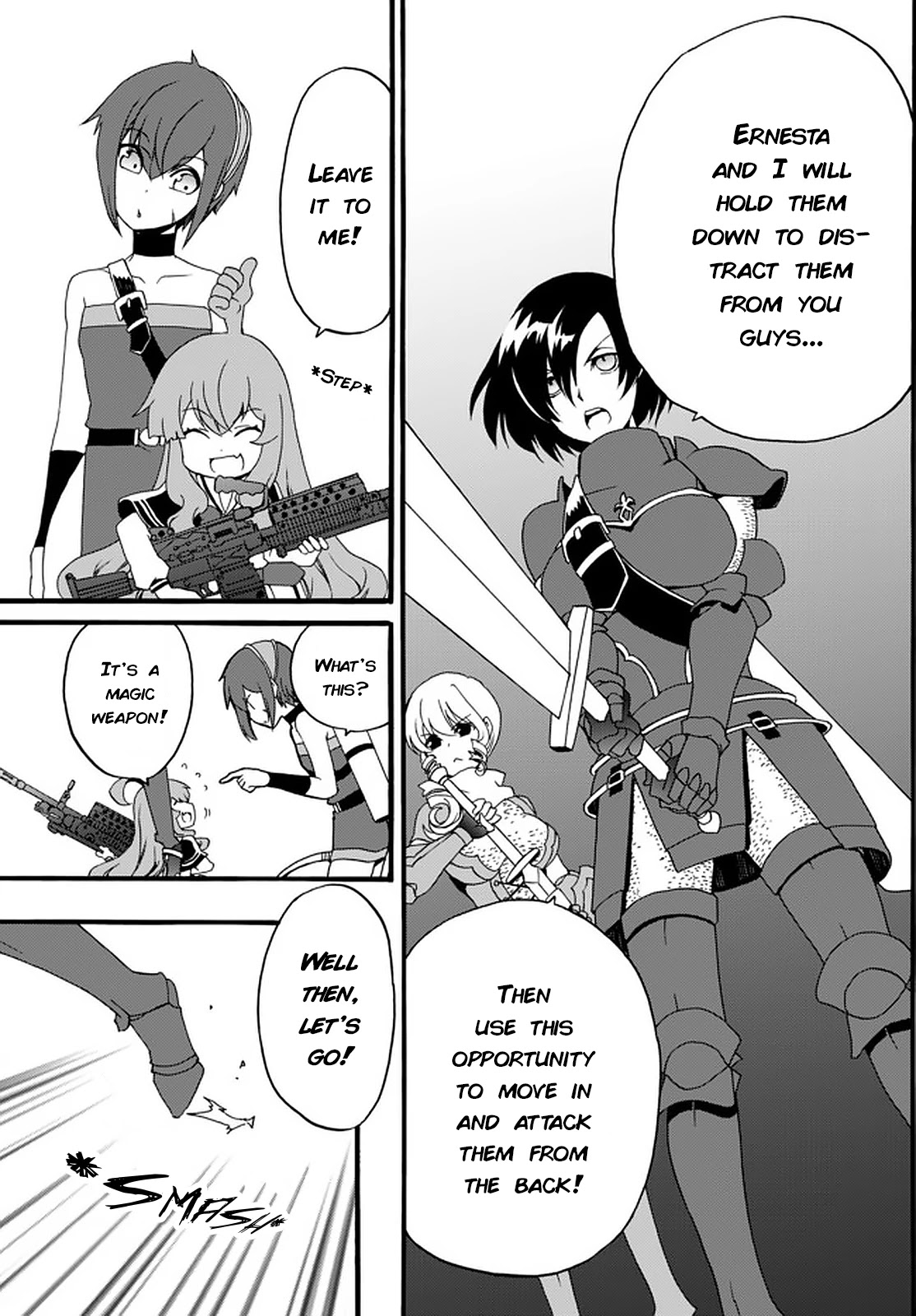 The Villainess Will Crush Her Destruction End Through Modern Firepower Chapter 35 page 8 - Chapter 35: The Villainess is Gathering Herbs (First part)