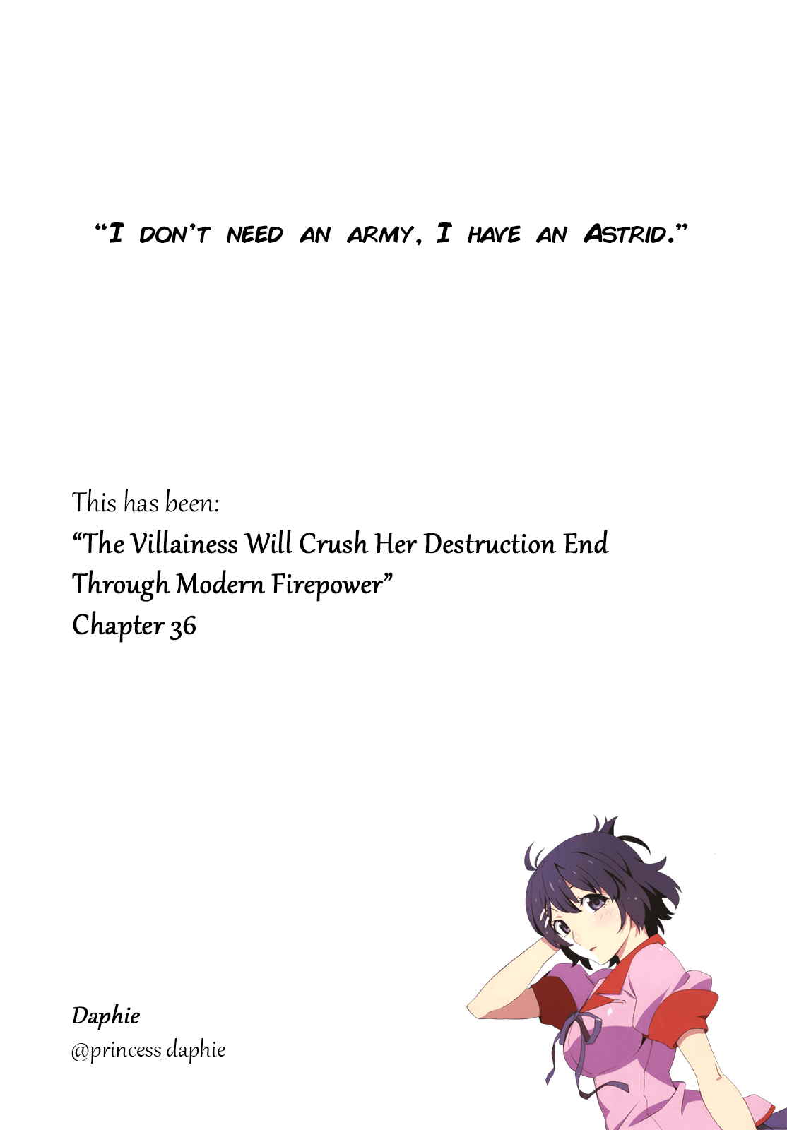 The Villainess Will Crush Her Destruction End Through Modern Firepower Chapter 36 page 14 - Chapter 36: The Villainess is Gathering Herbs (Second part)