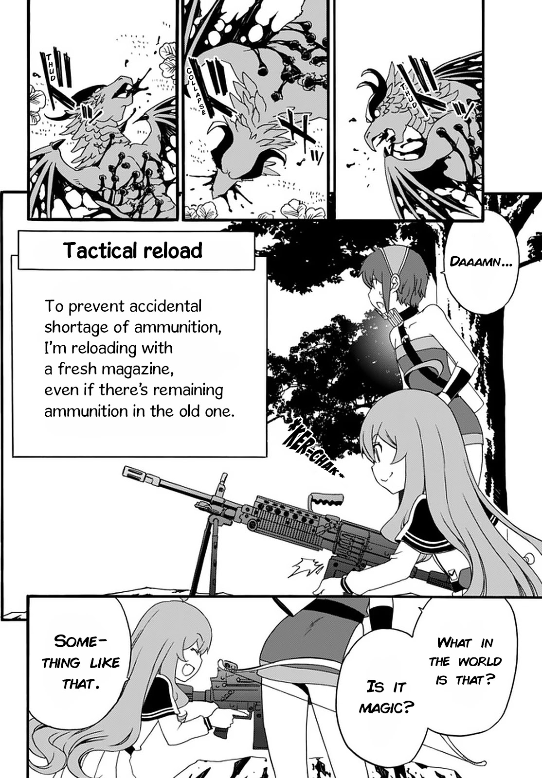 The Villainess Will Crush Her Destruction End Through Modern Firepower Chapter 36 page 2 - Chapter 36: The Villainess is Gathering Herbs (Second part)