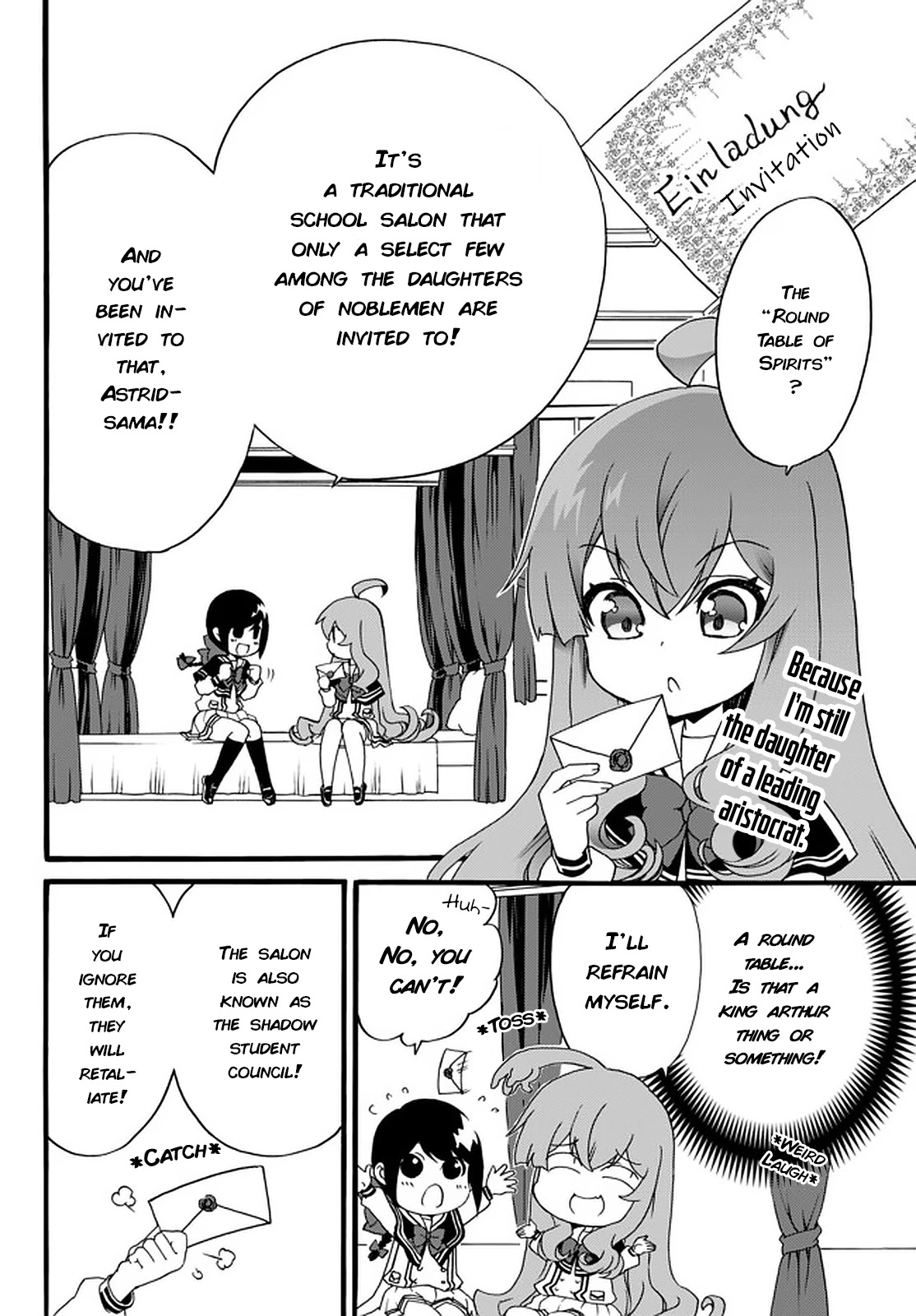The Villainess Will Crush Her Destruction End Through Modern Firepower Chapter 37 page 2 - Chapter 37: The Villainess of the School Salon