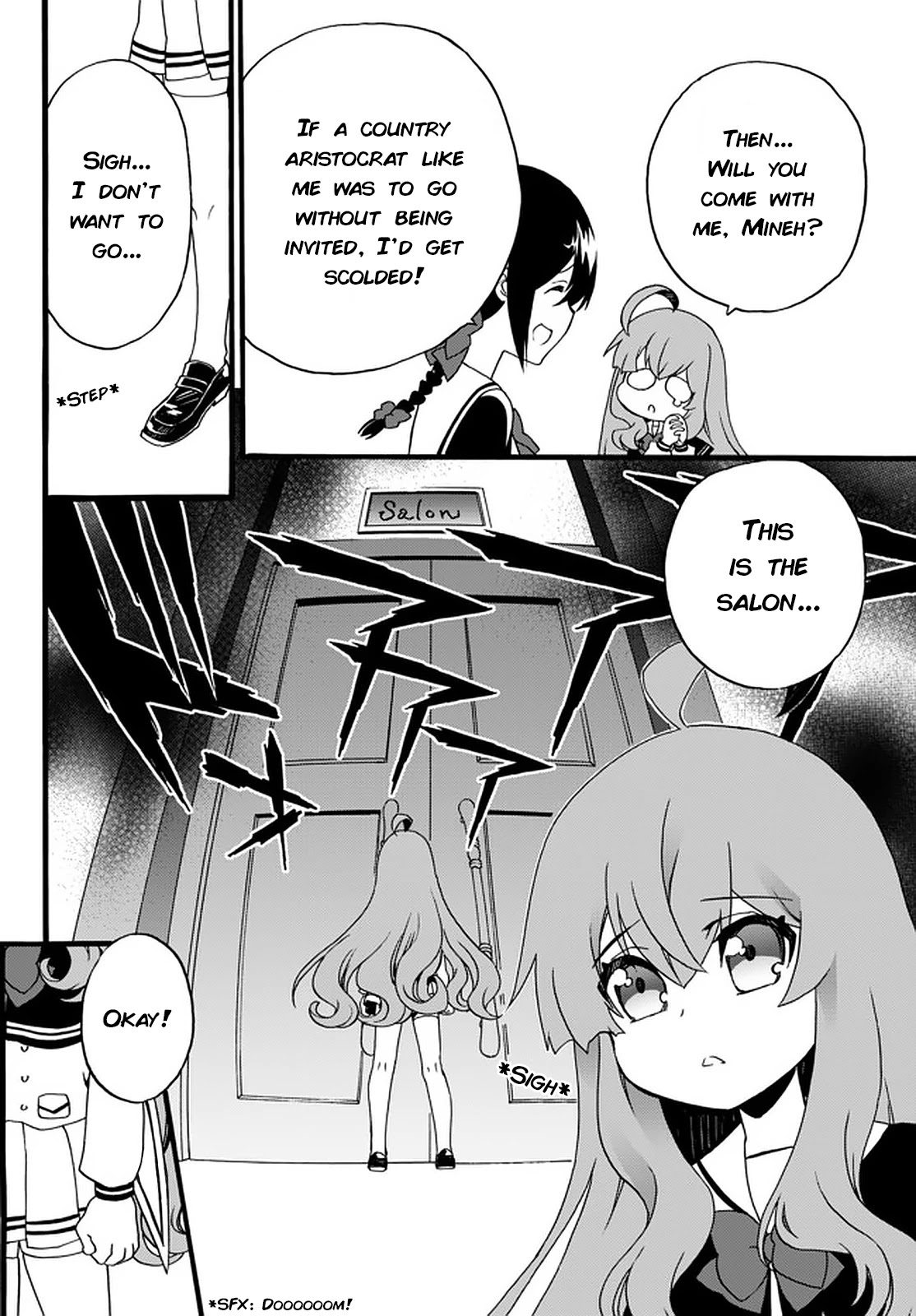 The Villainess Will Crush Her Destruction End Through Modern Firepower Chapter 37 page 4 - Chapter 37: The Villainess of the School Salon