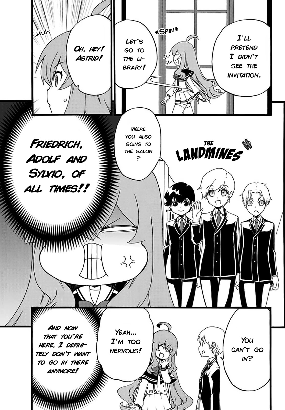 The Villainess Will Crush Her Destruction End Through Modern Firepower Chapter 37 page 5 - Chapter 37: The Villainess of the School Salon