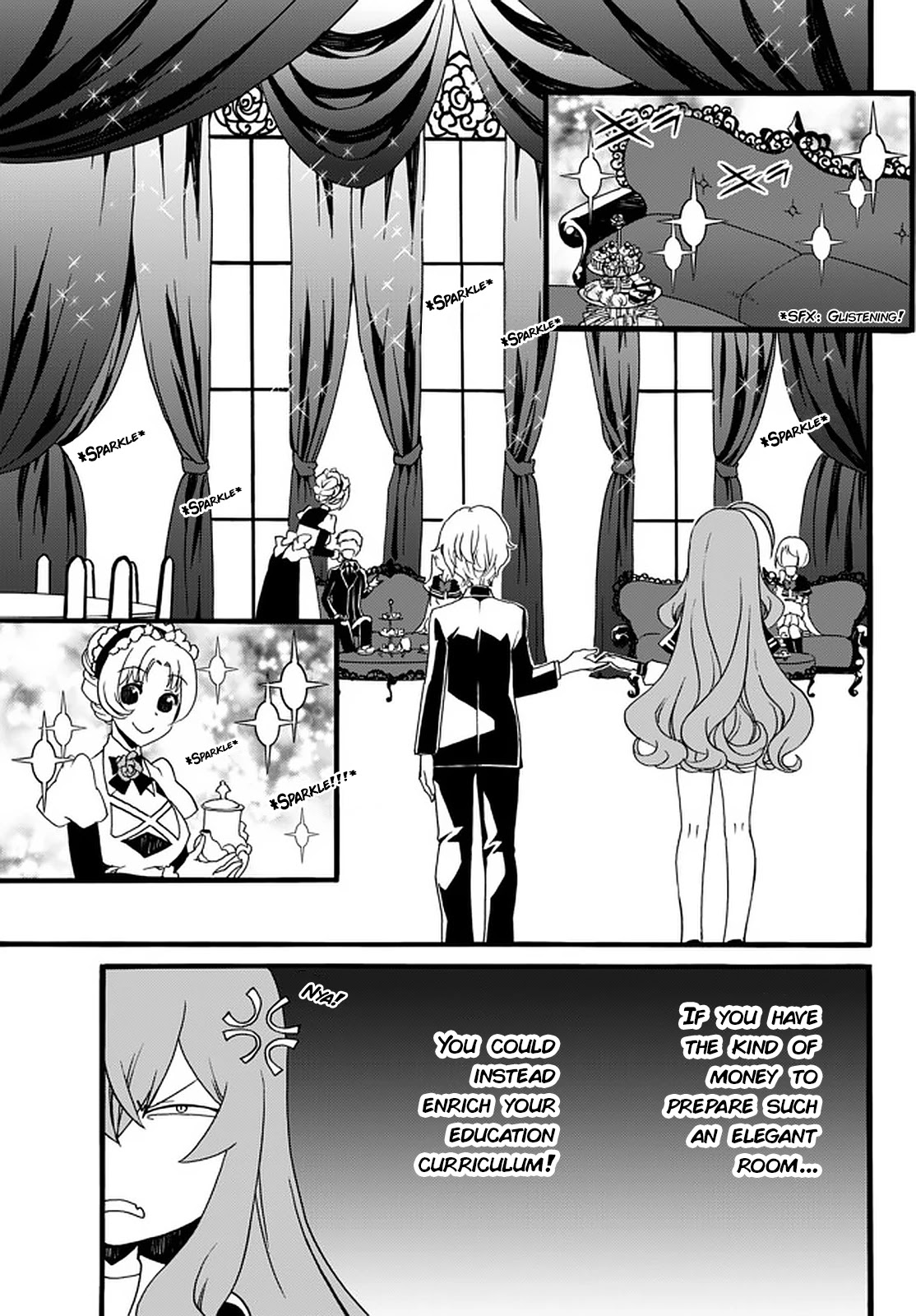 The Villainess Will Crush Her Destruction End Through Modern Firepower Chapter 37 page 7 - Chapter 37: The Villainess of the School Salon