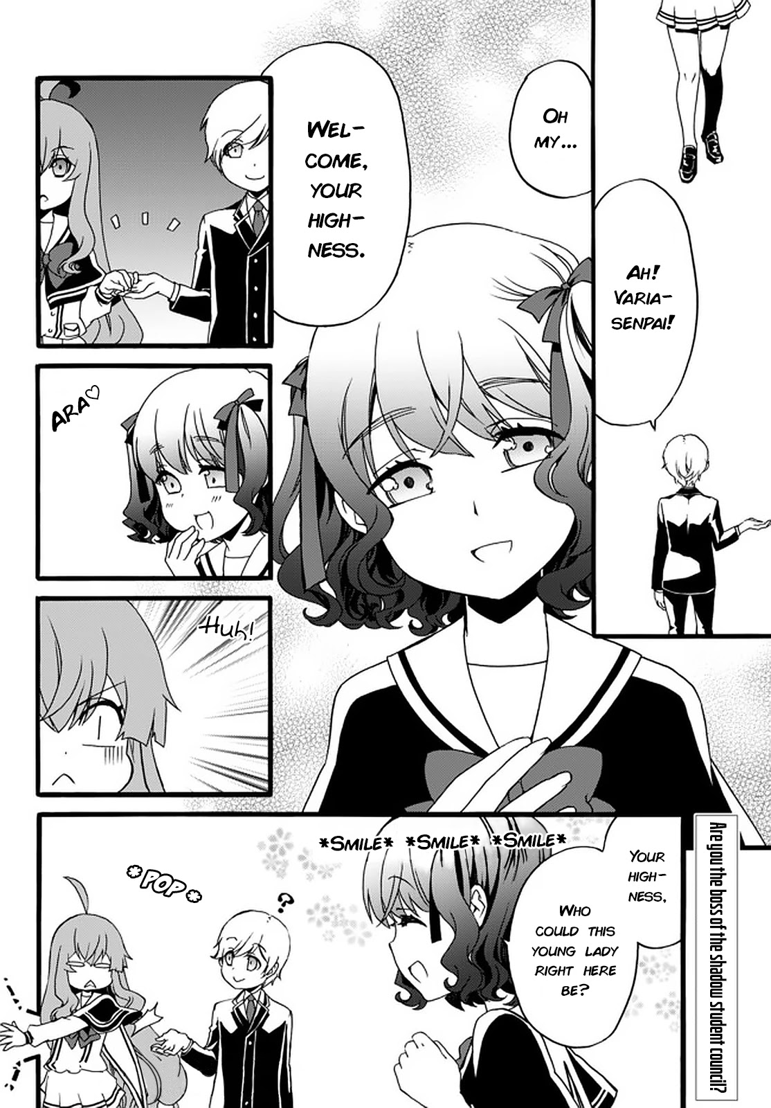 The Villainess Will Crush Her Destruction End Through Modern Firepower Chapter 37 page 8 - Chapter 37: The Villainess of the School Salon