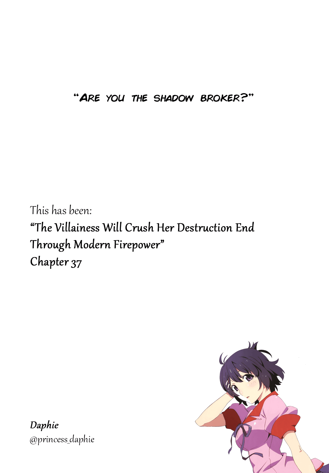 The Villainess Will Crush Her Destruction End Through Modern Firepower Chapter 37 page 9 - Chapter 37: The Villainess of the School Salon