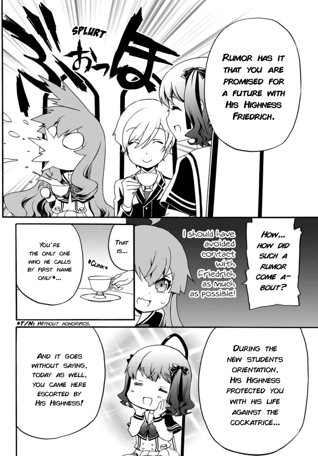 The Villainess Will Crush Her Destruction End Through Modern Firepower Chapter 38 page 2 - Chapter 38: The Villainess of the School Salon (Second part)