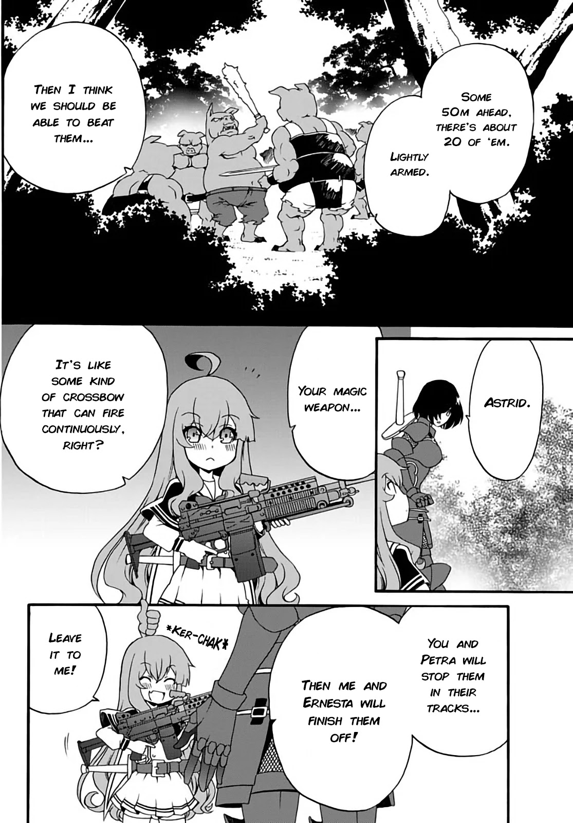 The Villainess Will Crush Her Destruction End Through Modern Firepower Chapter 41 page 6 - Chapter 41: The Villainess gets a new quest (Second part)