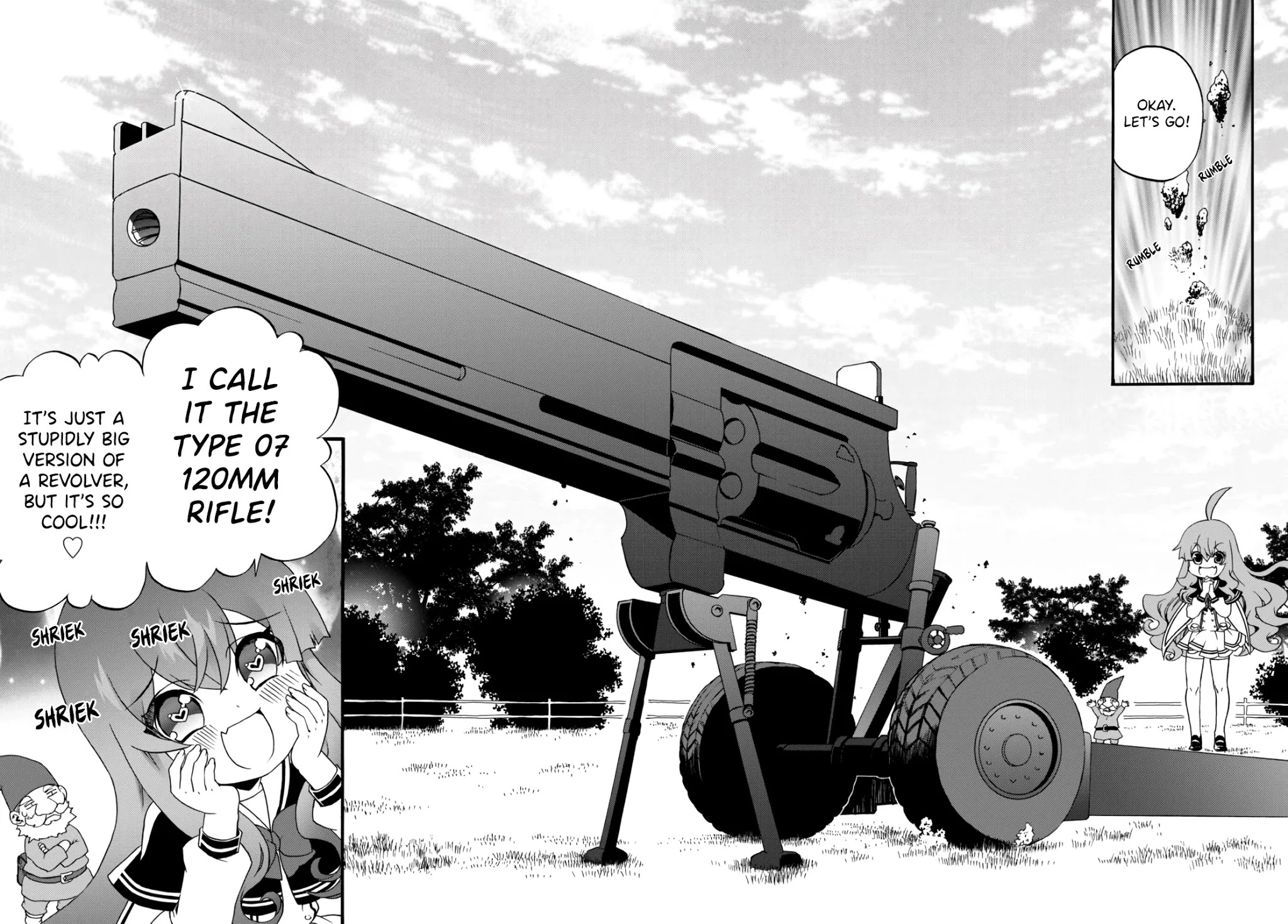 The Villainess Will Crush Her Destruction End Through Modern Firepower Chapter 43 page 6 - Chapter 43: The Villainess and the Cannon (First part)