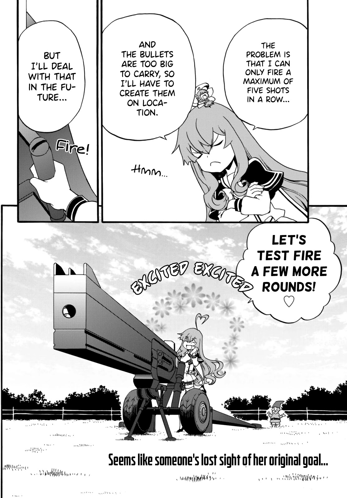 The Villainess Will Crush Her Destruction End Through Modern Firepower Chapter 44 page 7 - Chapter 44: The Villainess and the Cannon (Second part)