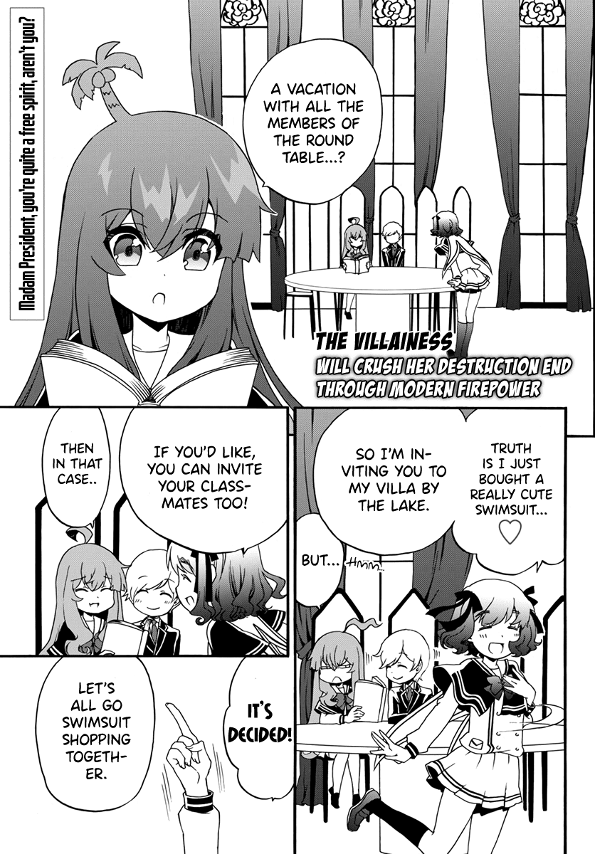 The Villainess Will Crush Her Destruction End Through Modern Firepower Chapter 45 page 1 - Chapter 45