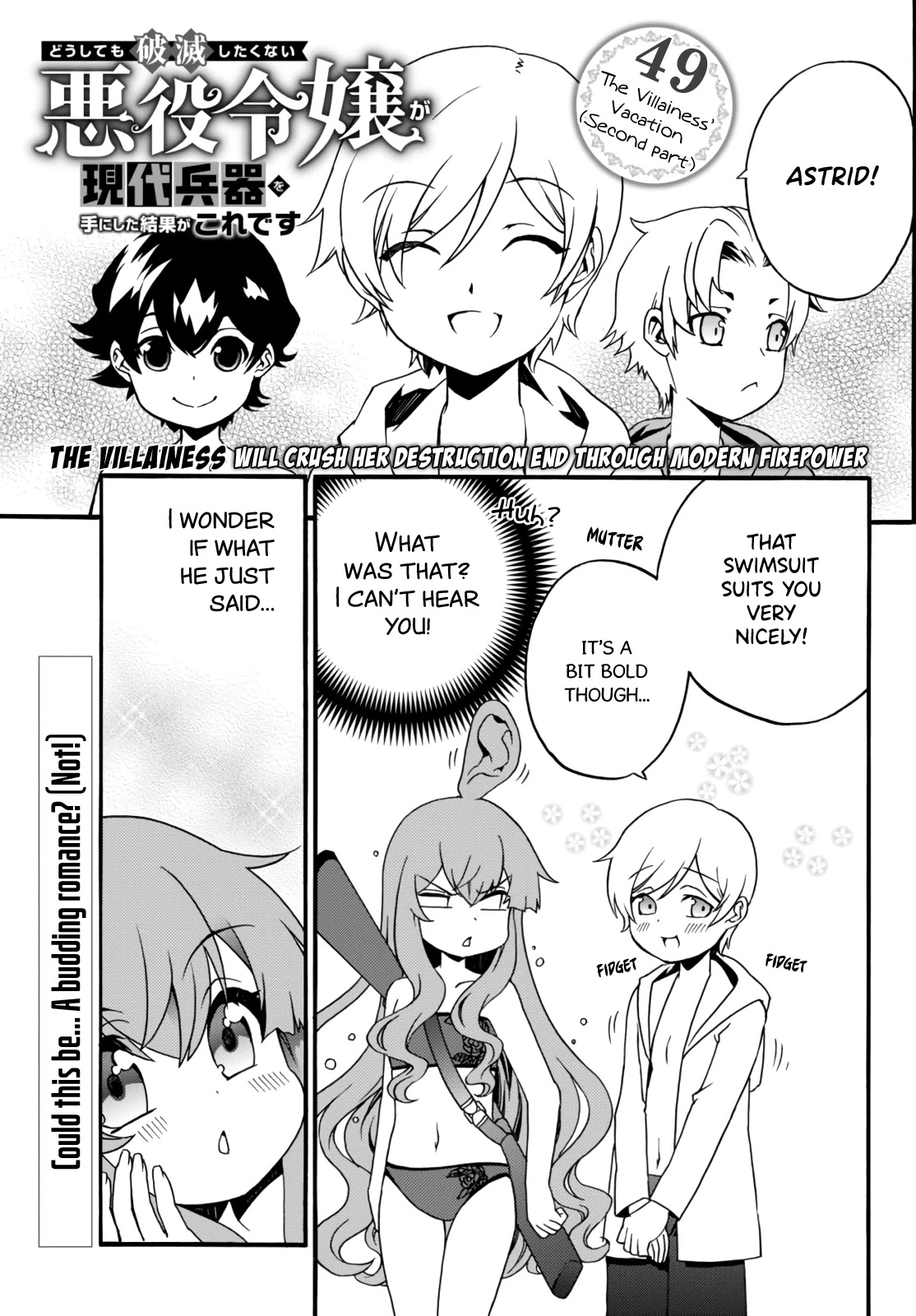 The Villainess Will Crush Her Destruction End Through Modern Firepower Chapter 49 page 1 - Chapter 49