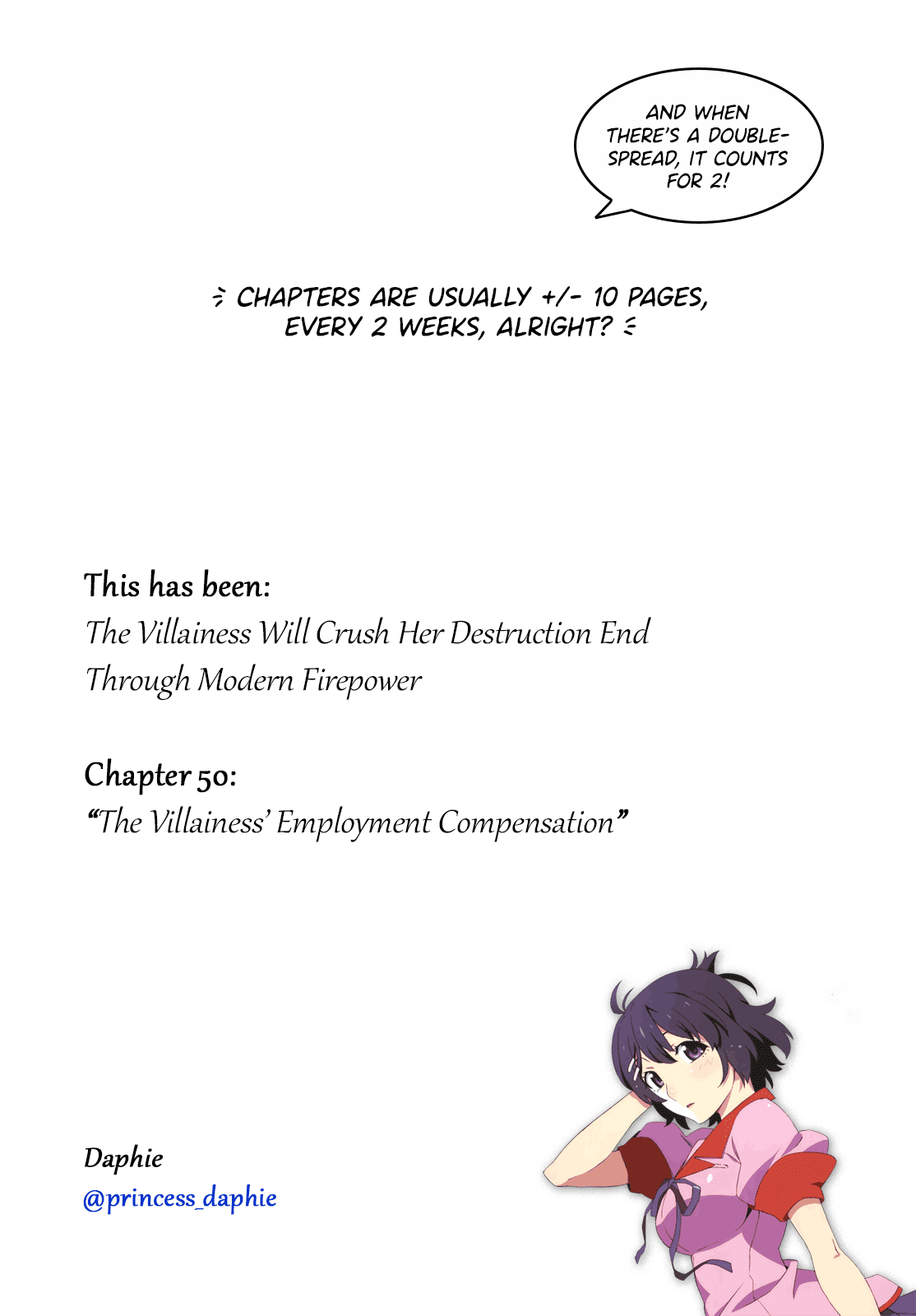 The Villainess Will Crush Her Destruction End Through Modern Firepower Chapter 50 page 11 - Chapter 50