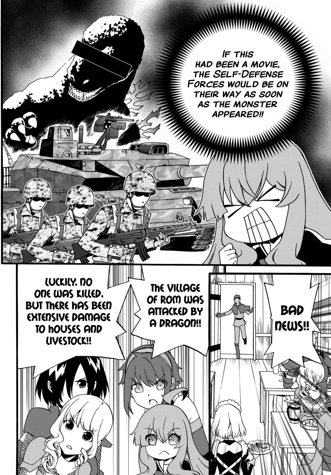 The Villainess Will Crush Her Destruction End Through Modern Firepower Chapter 54 page 4 - Chapter 54: The Villainess and the Dragon (Part 1)