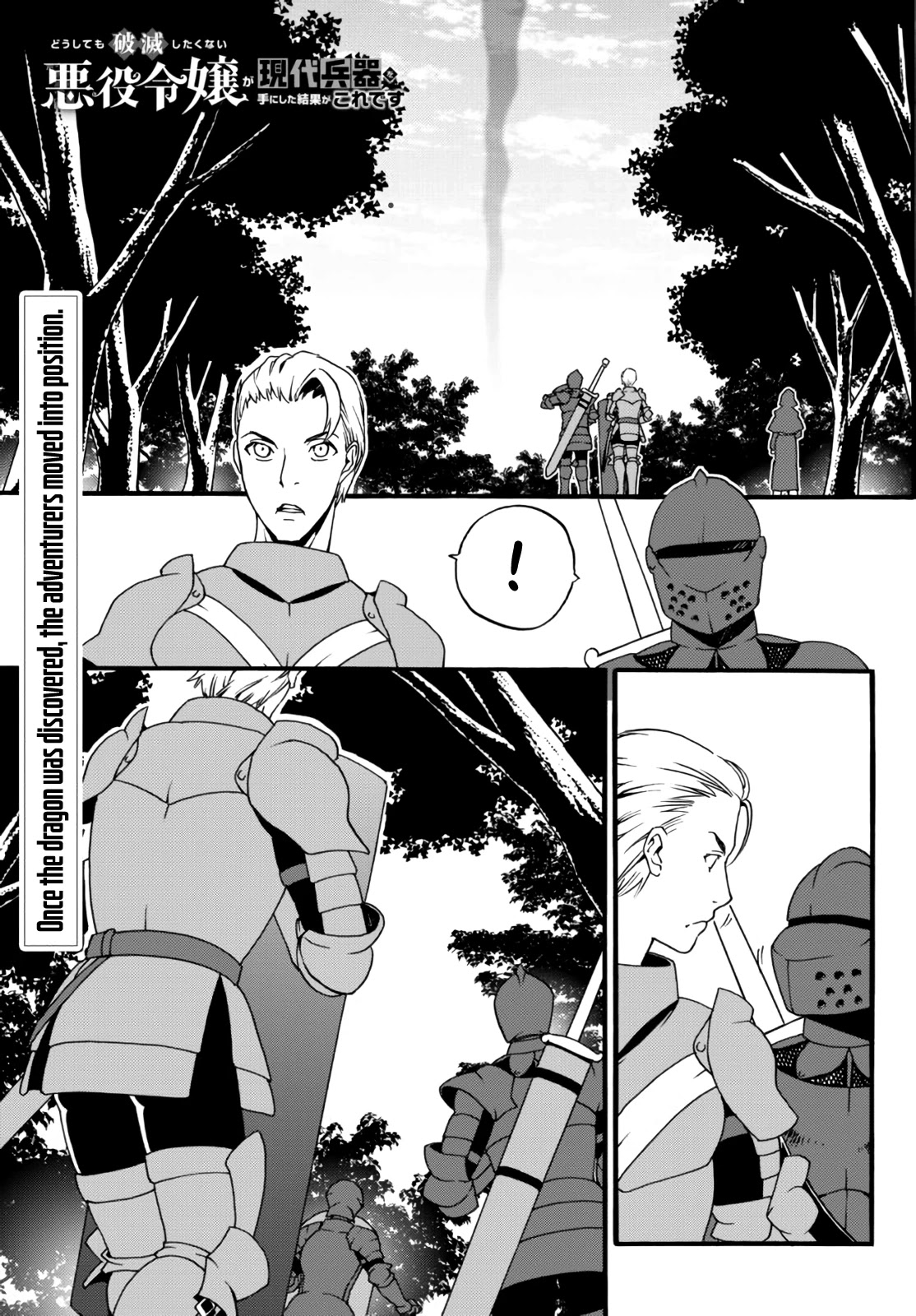 The Villainess Will Crush Her Destruction End Through Modern Firepower Chapter 57 page 1 - Chapter 57: Epic Clash! Adventurers vs. the Dragon (Part 1)